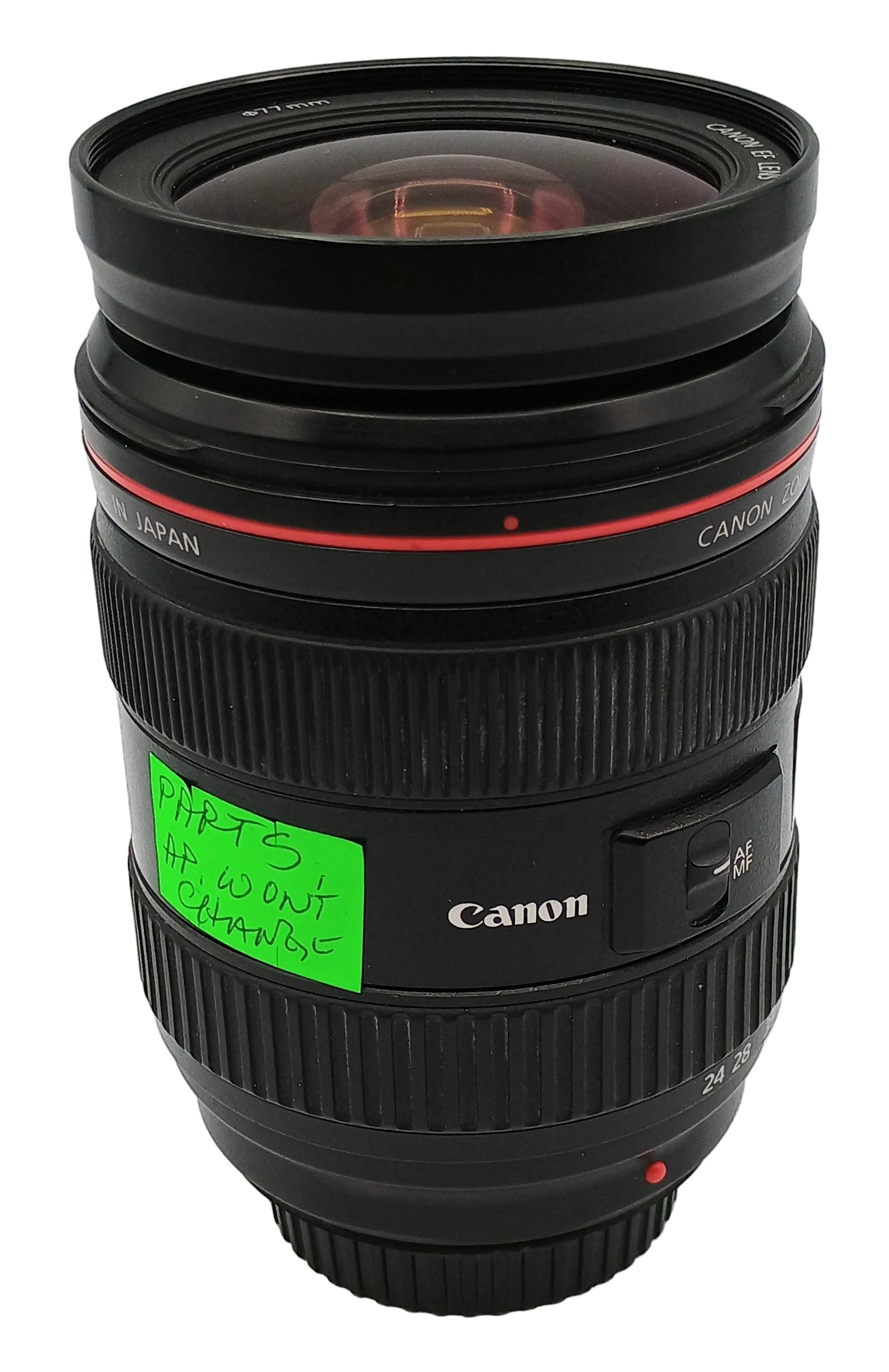 USED Canon EF 24-70mm F2.8 L USM I Lens (PARTS)