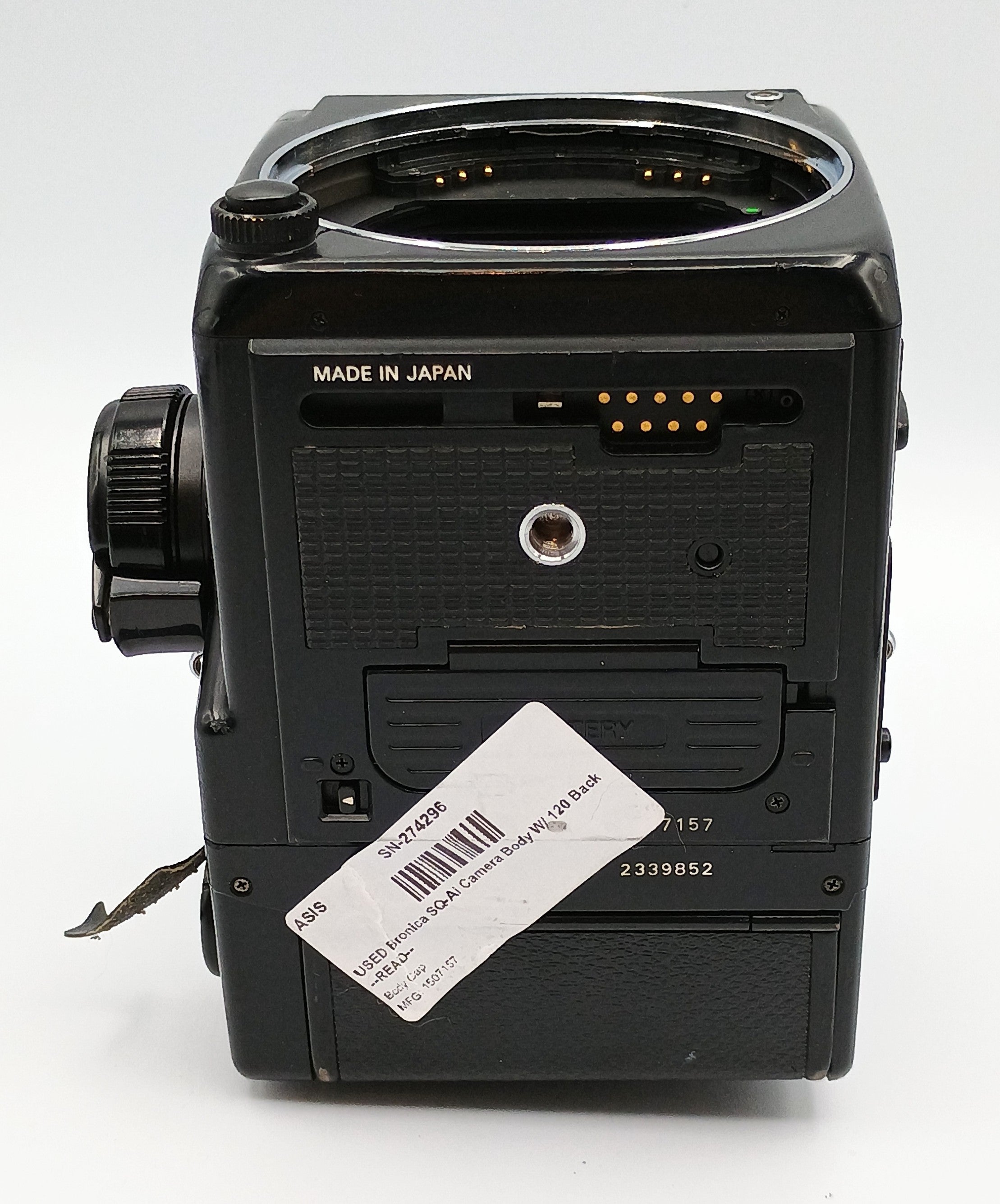 USED Bronica SQ-Ai Camera Body W/ 120 Back --READ--