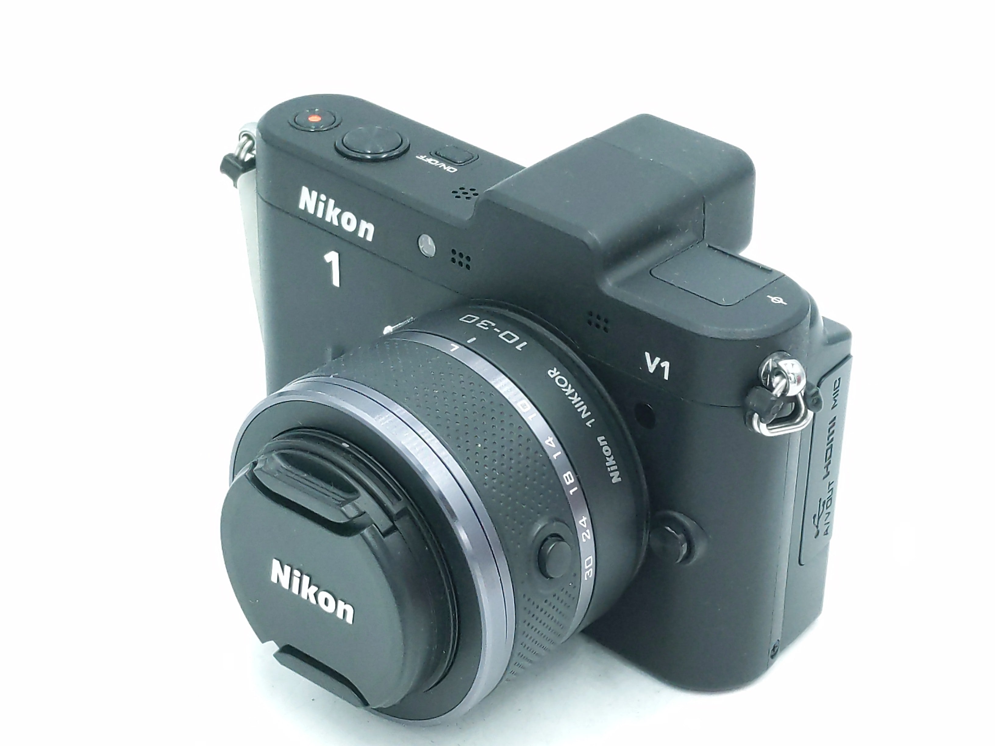 USED Nikon 1 V1 mirrorless w/ 10-30mm VR BLK