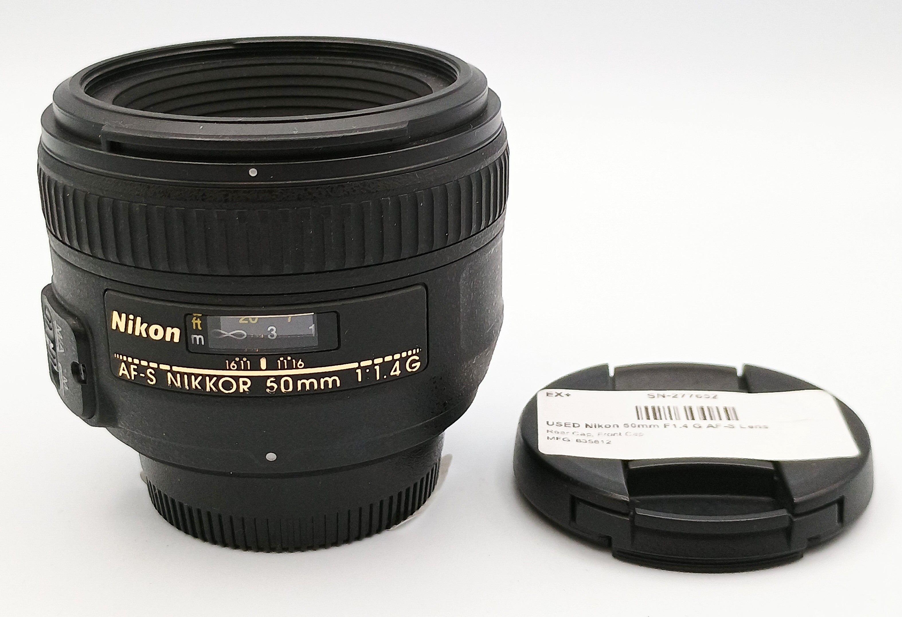 USED Nikon 50mm F1.4 G AF-S Lens