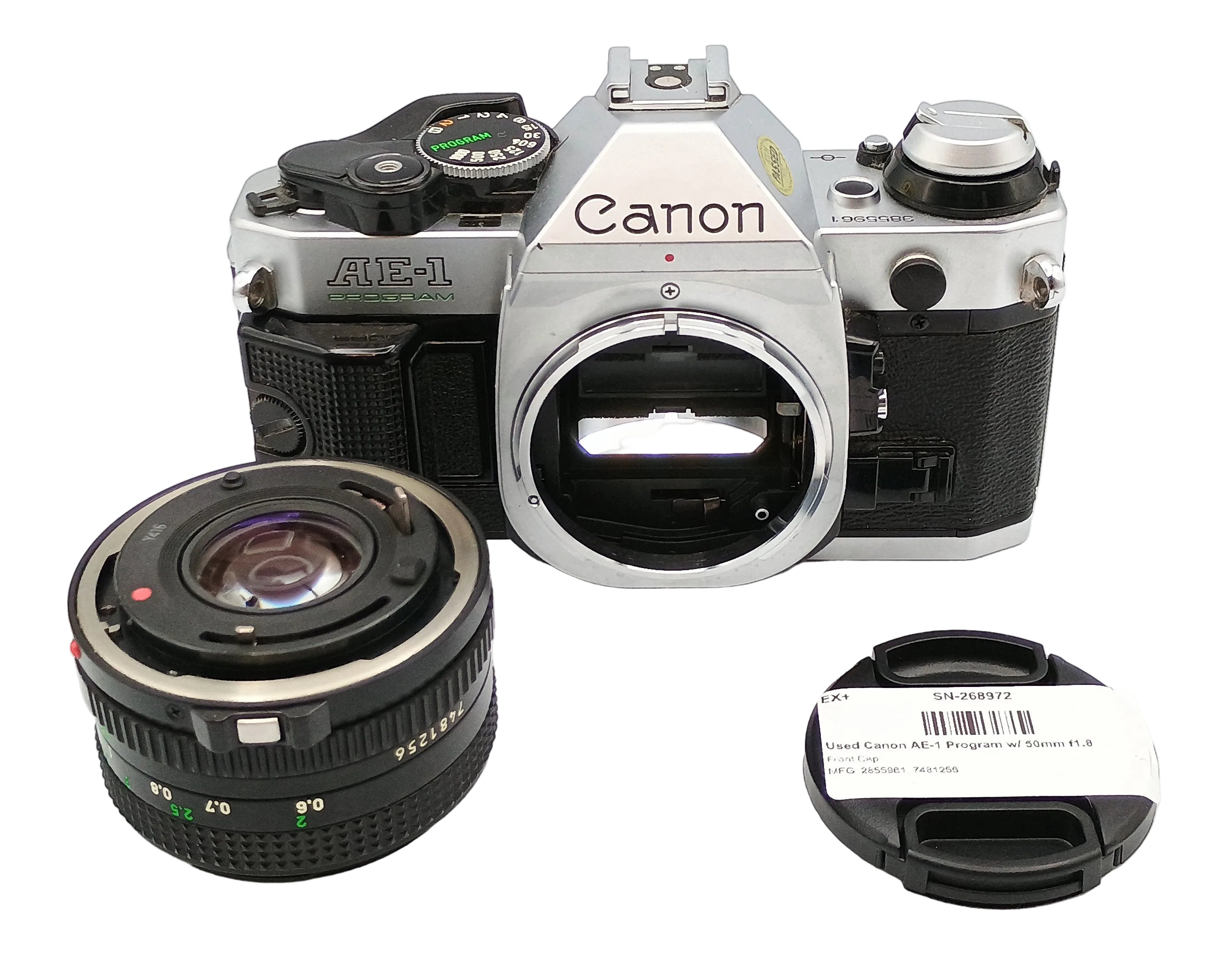 Used Canon AE-1 Program w/ 50mm f1.8