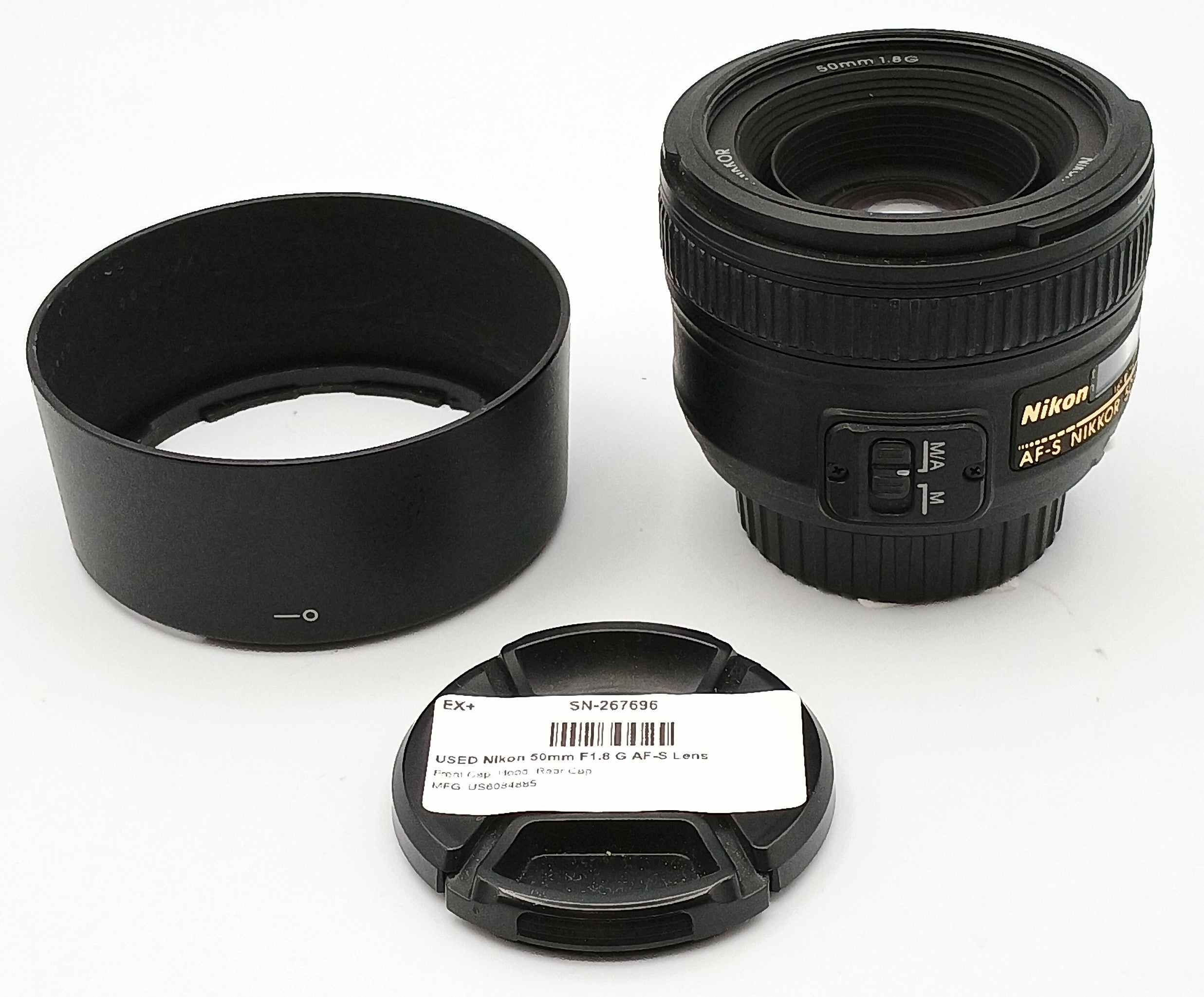 USED Nikon 50mm F1.8 G AF-S Lens