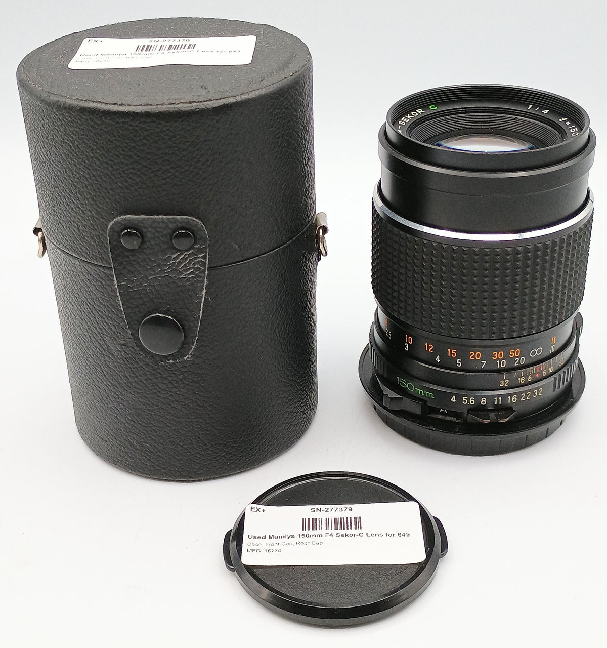 Used Mamiya 150mm F4 Sekor-C Lens for 645