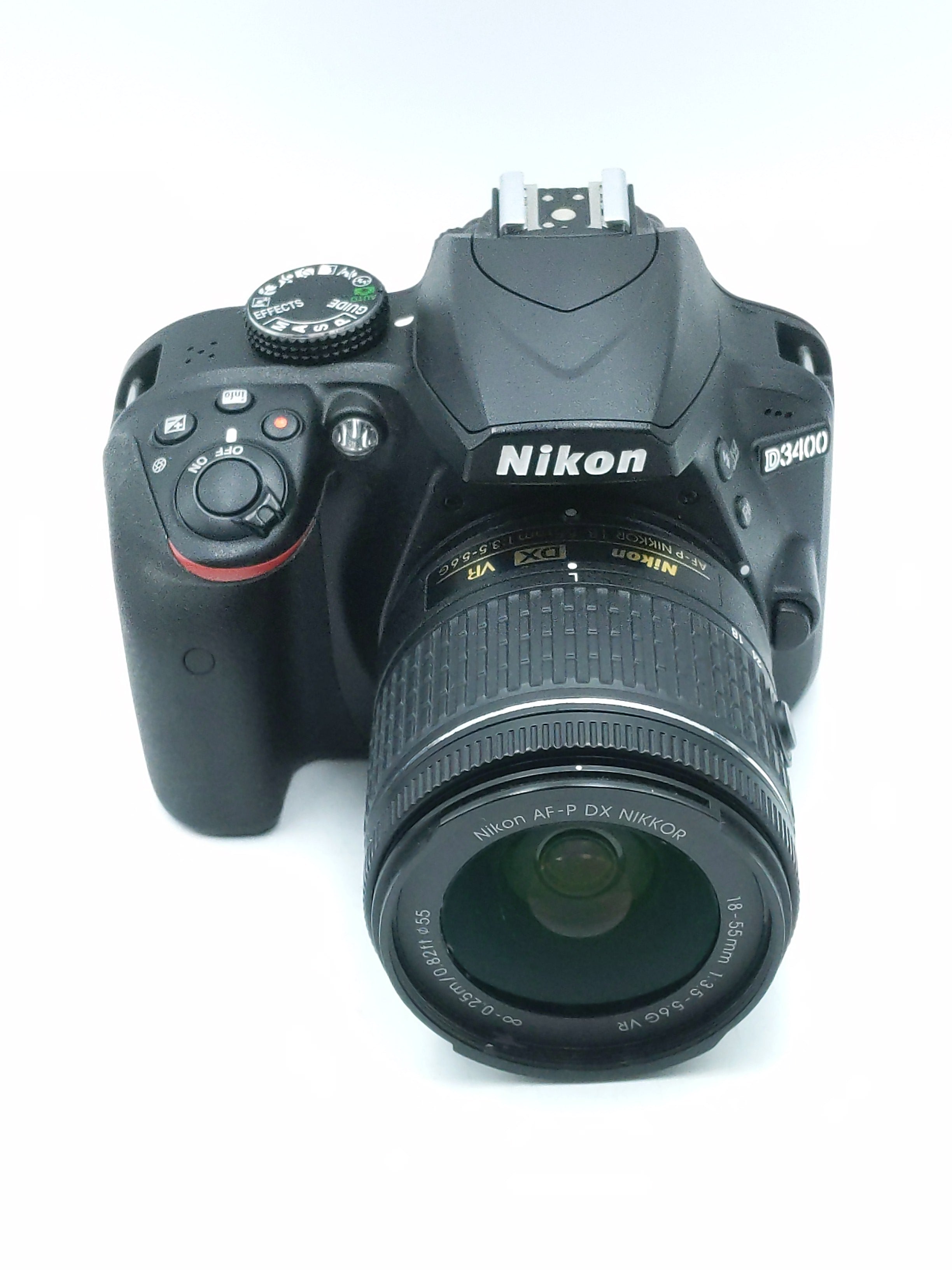 USED Nikon D3400 Digital SLR Kit (Black) with AF-P 18-55mm f3.5-5.6 G VR DX Lens