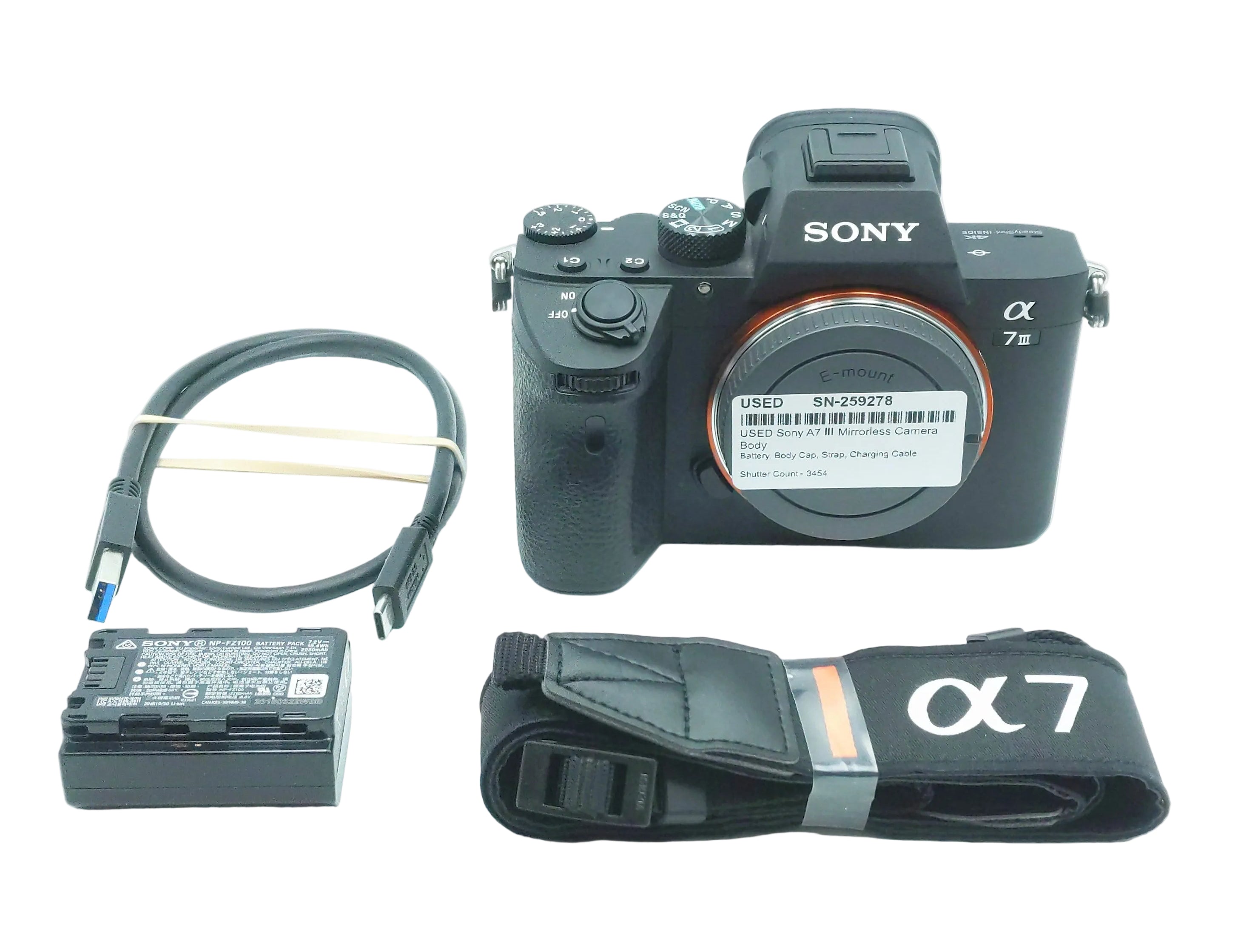 USED Sony A7 III Mirrorless Camera Body