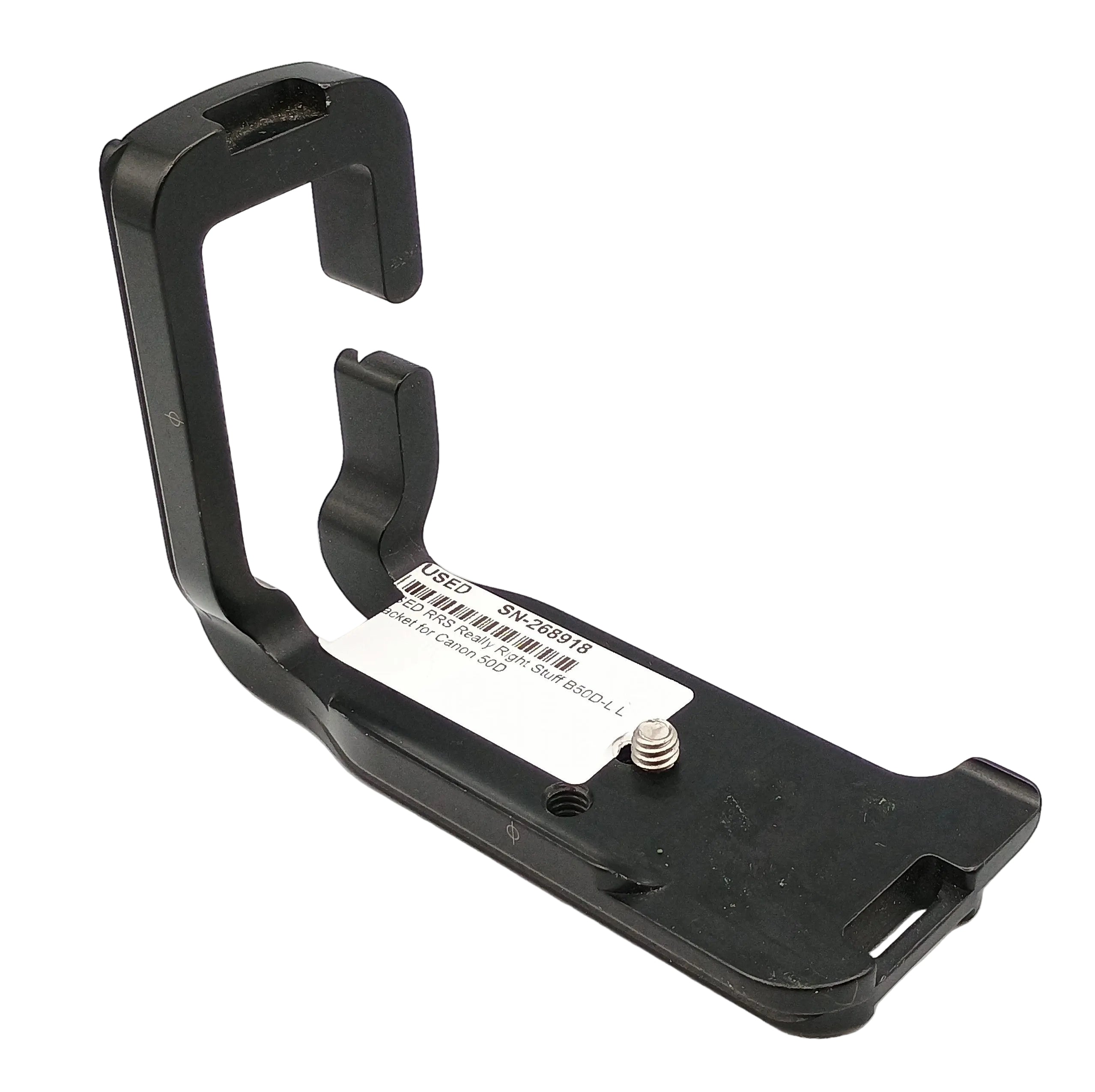 USED RRS Really Right Stuff B50D-L L Bracket for Canon 50D