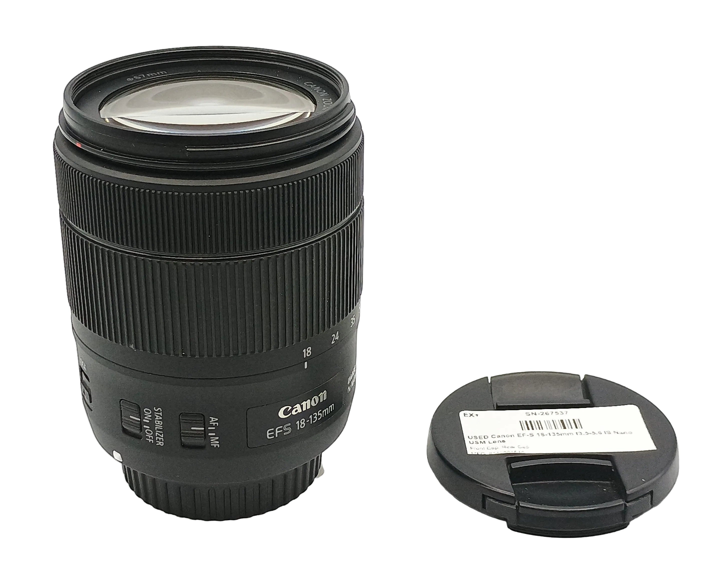 USED Canon EF-S 18-135mm f3.5-5.6 IS Nano USM Lens