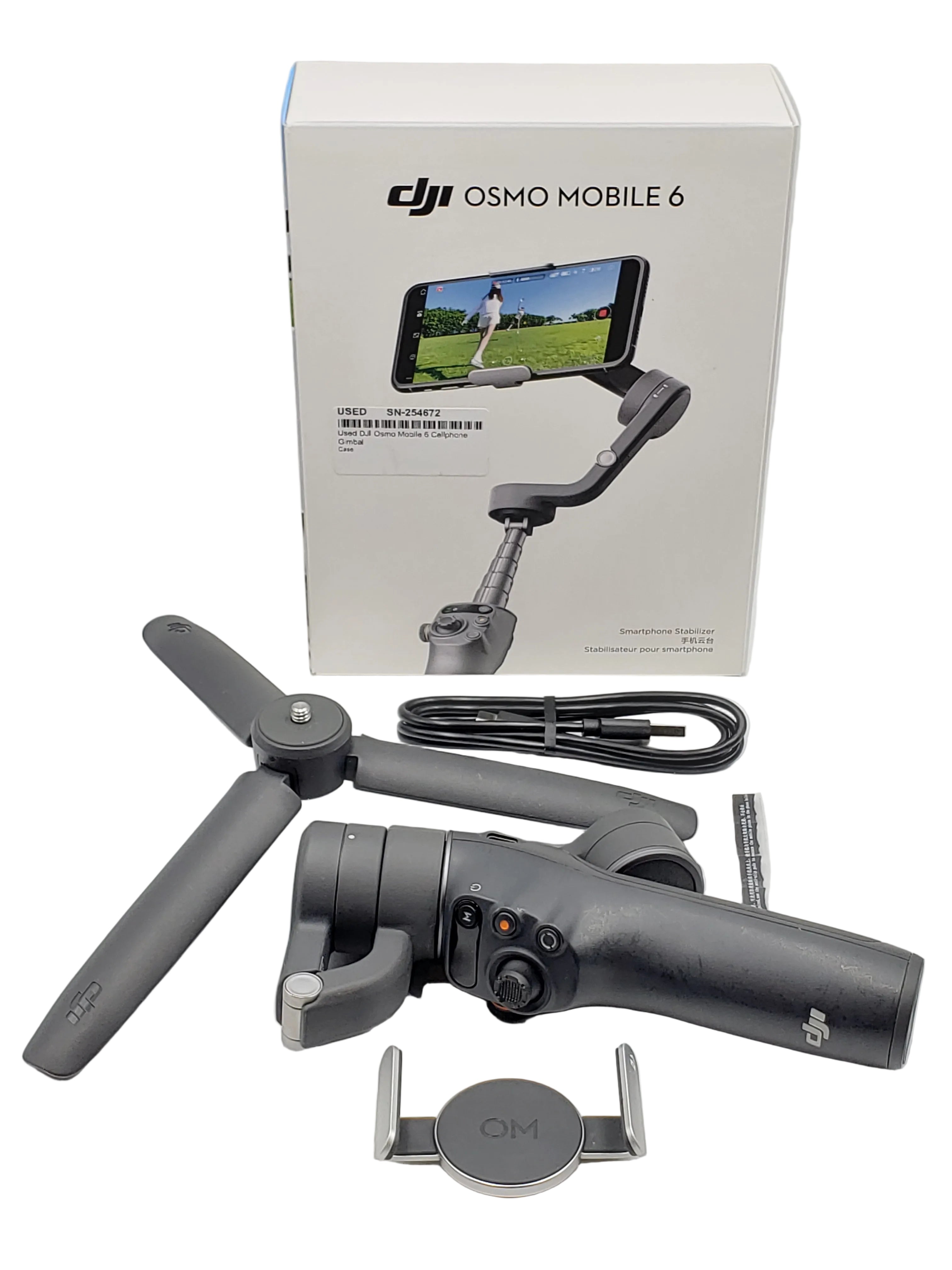 Used DJI Osmo Mobile 6 Cellphone Gimbal