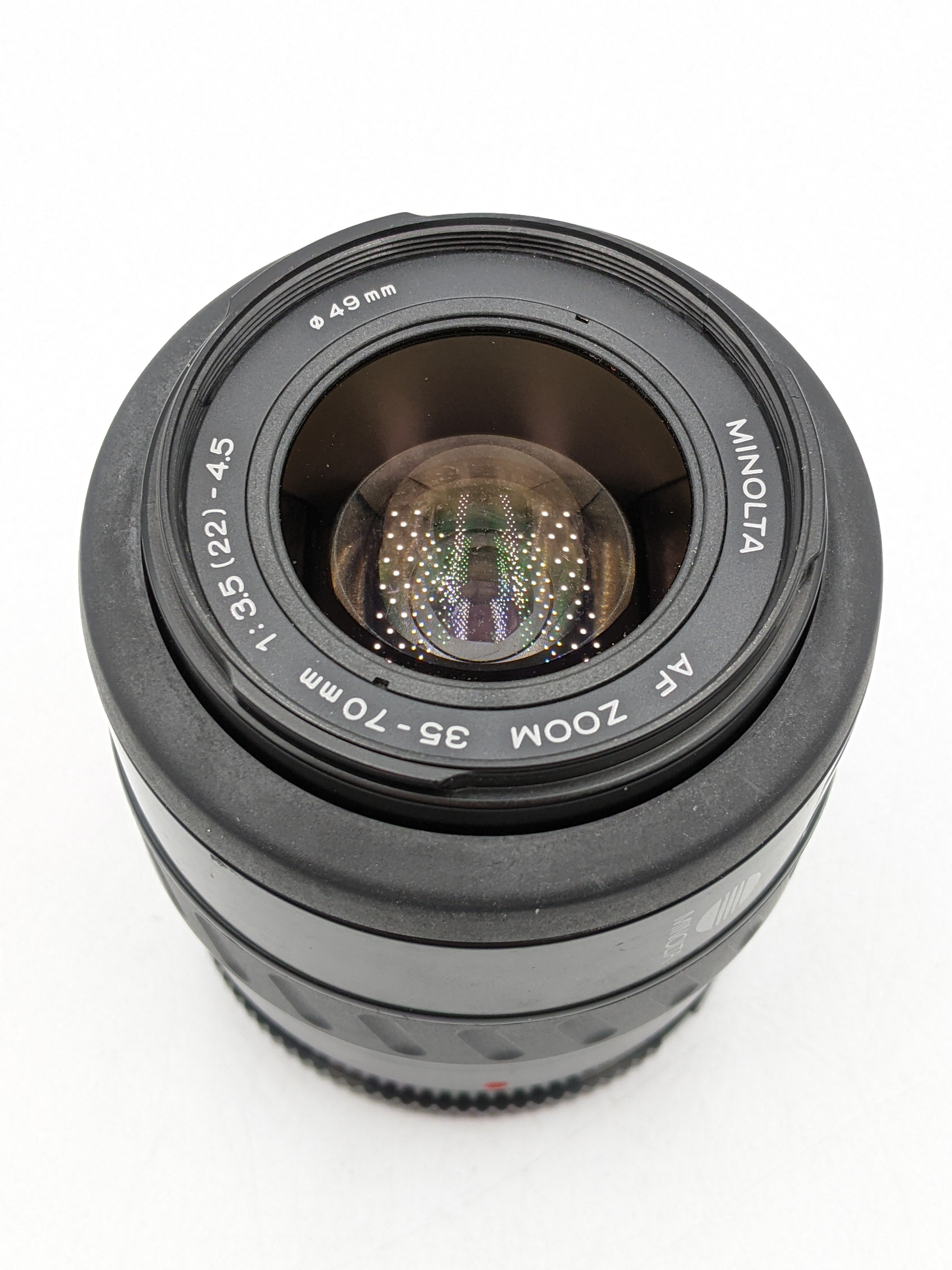 Used Minolta 35-70mm F3.5-4.5 AF Lens