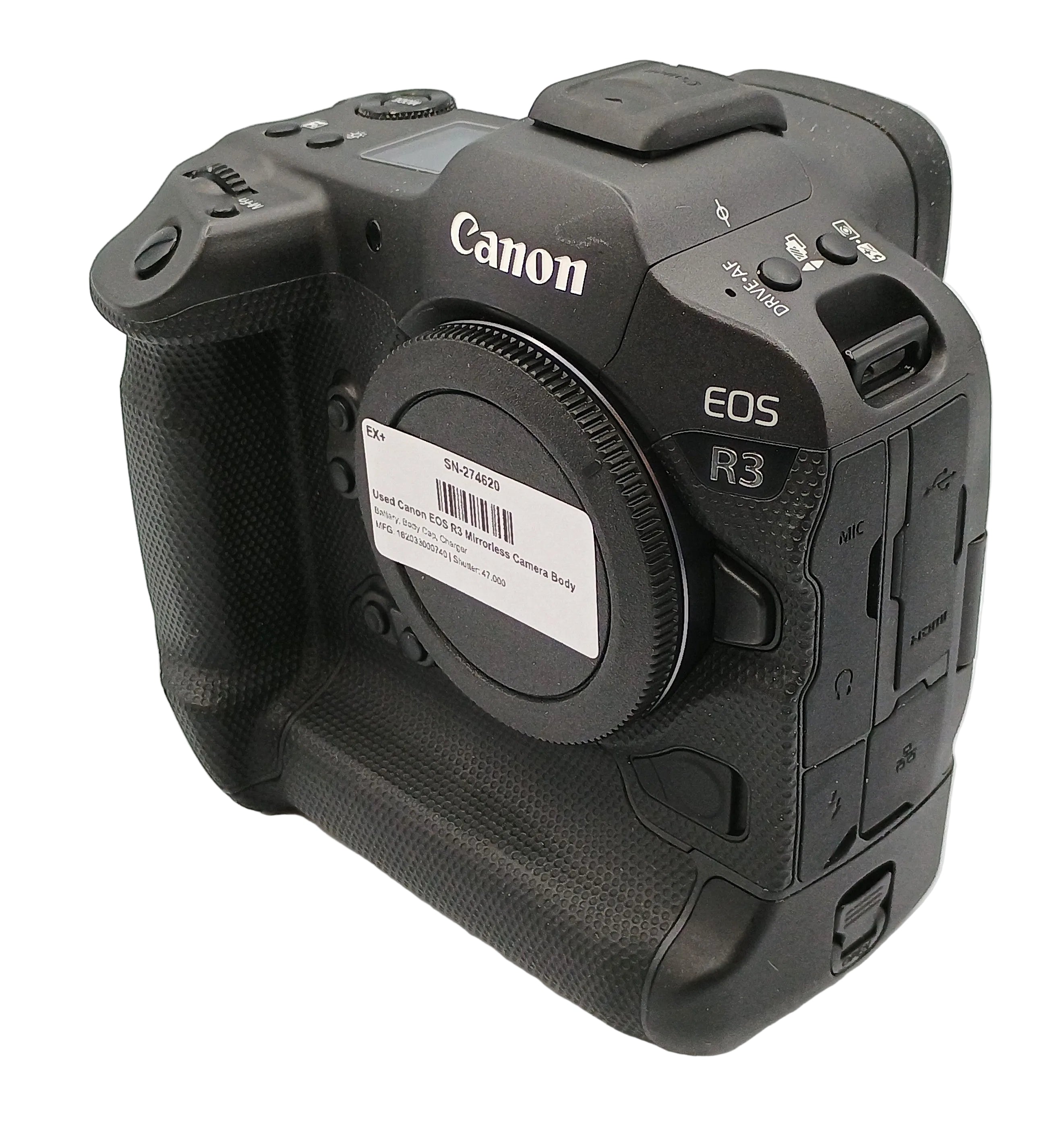 Used Canon EOS R3 Mirrorless Camera Body