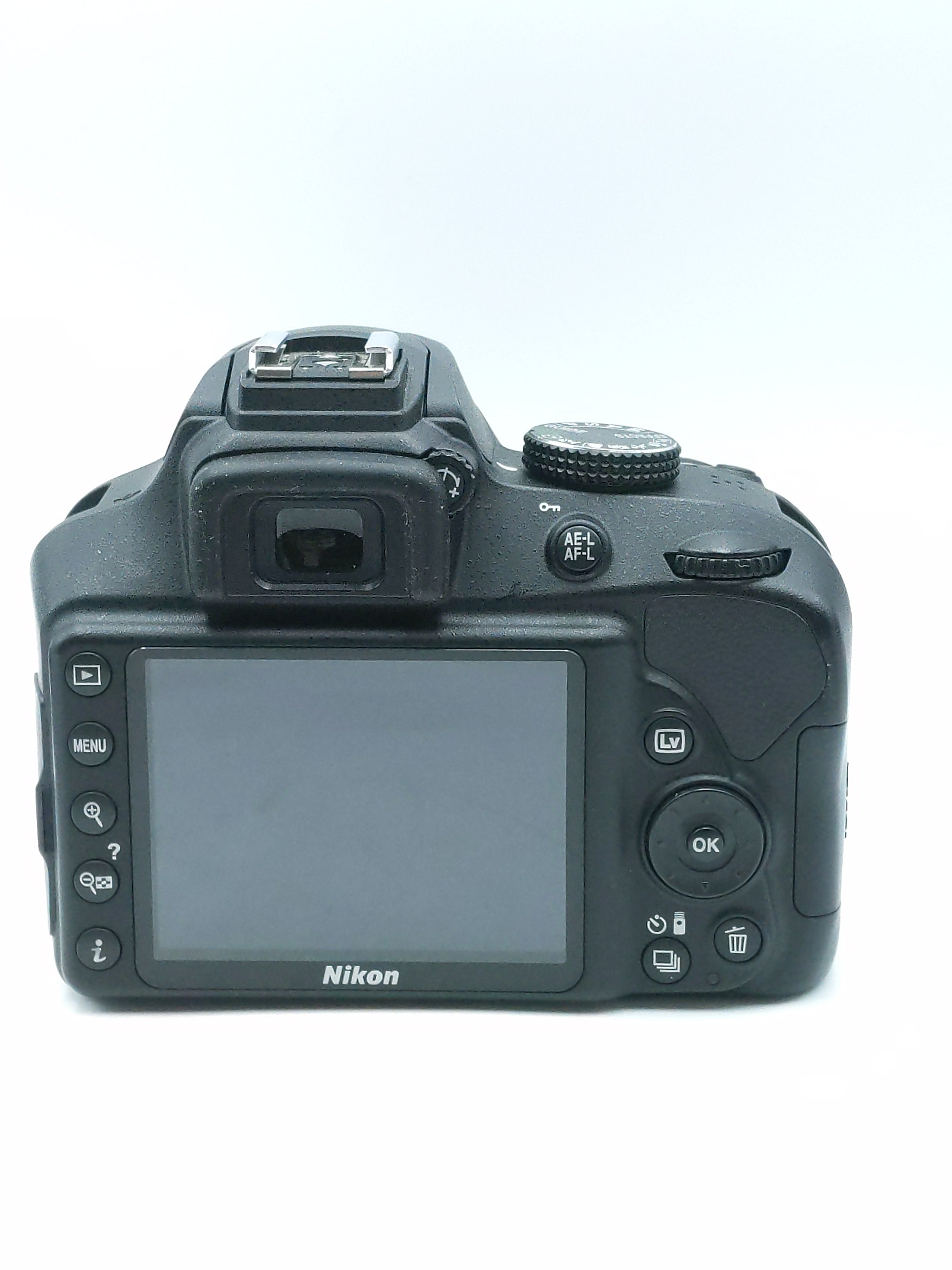 USED Nikon D3400 Digital SLR Kit (Black) with AF-P 18-55mm f3.5-5.6 G VR DX Lens