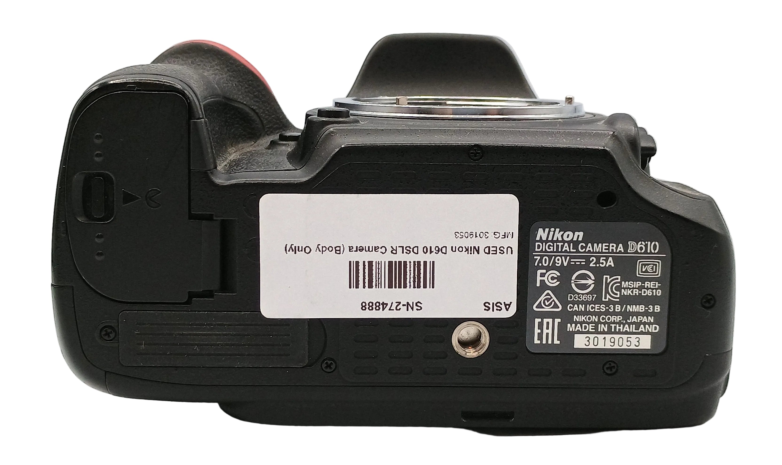 USED Nikon D610 DSLR Camera (Body Only)