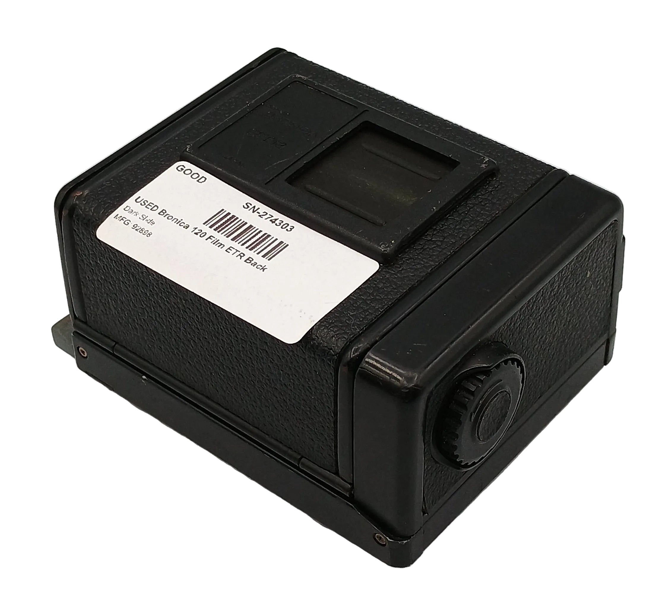 USED Bronica 120 Film ETR Back