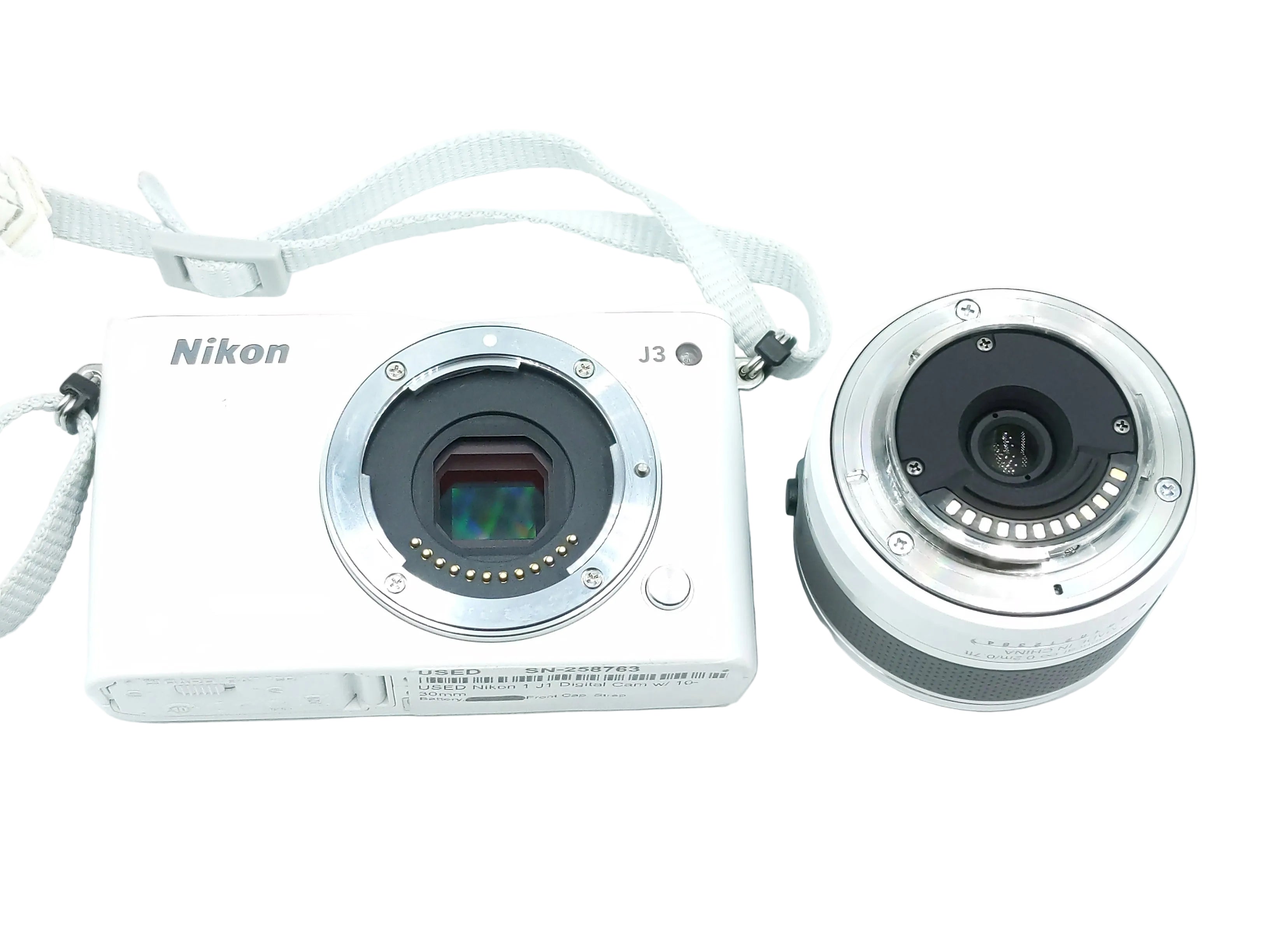 USED Nikon 1 J1 w/ 10-30mm Mirrorless Digital Camera