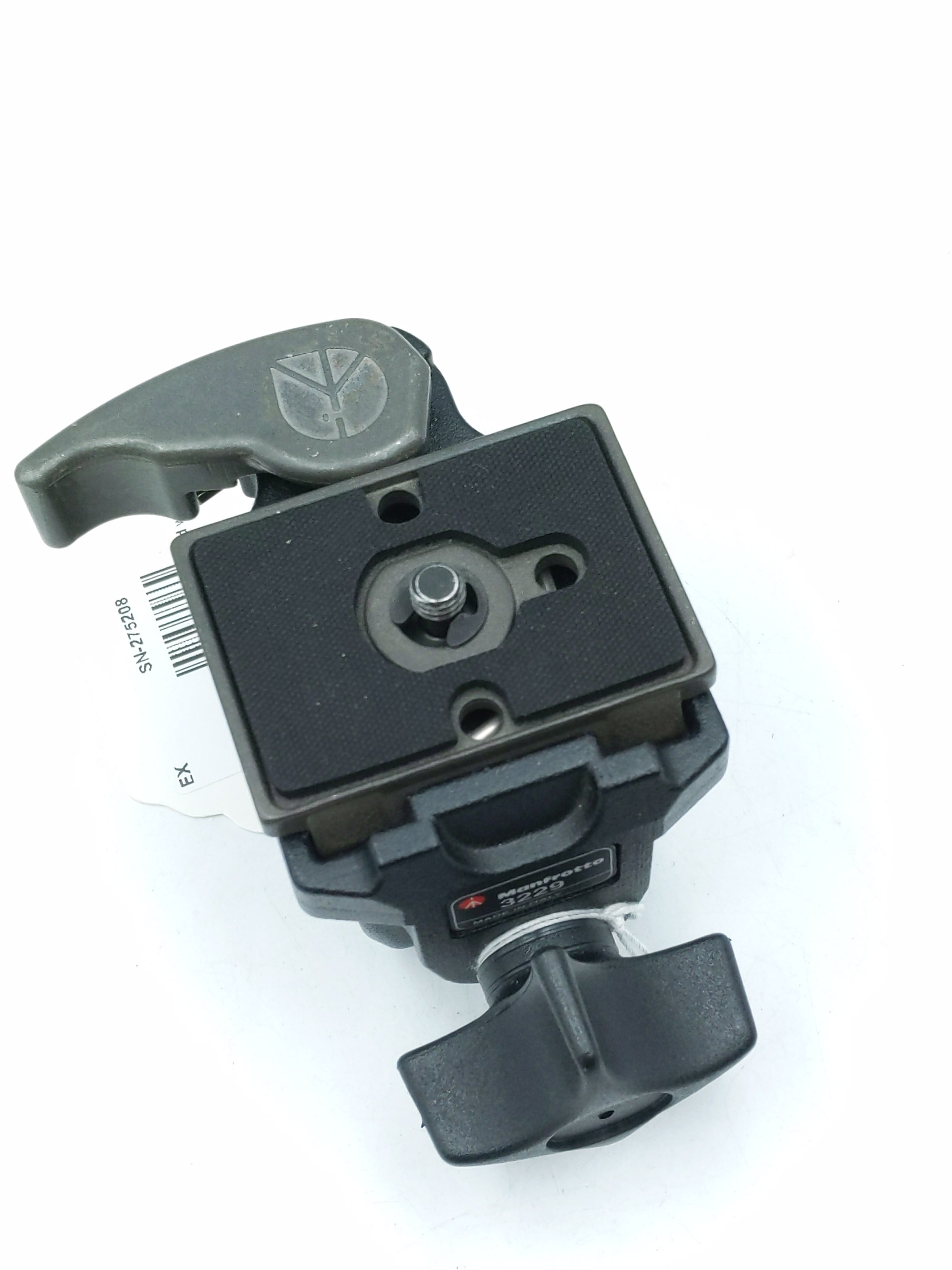 USED Manfrotto 3229 Monopod Head w/ 200PL QR Plate