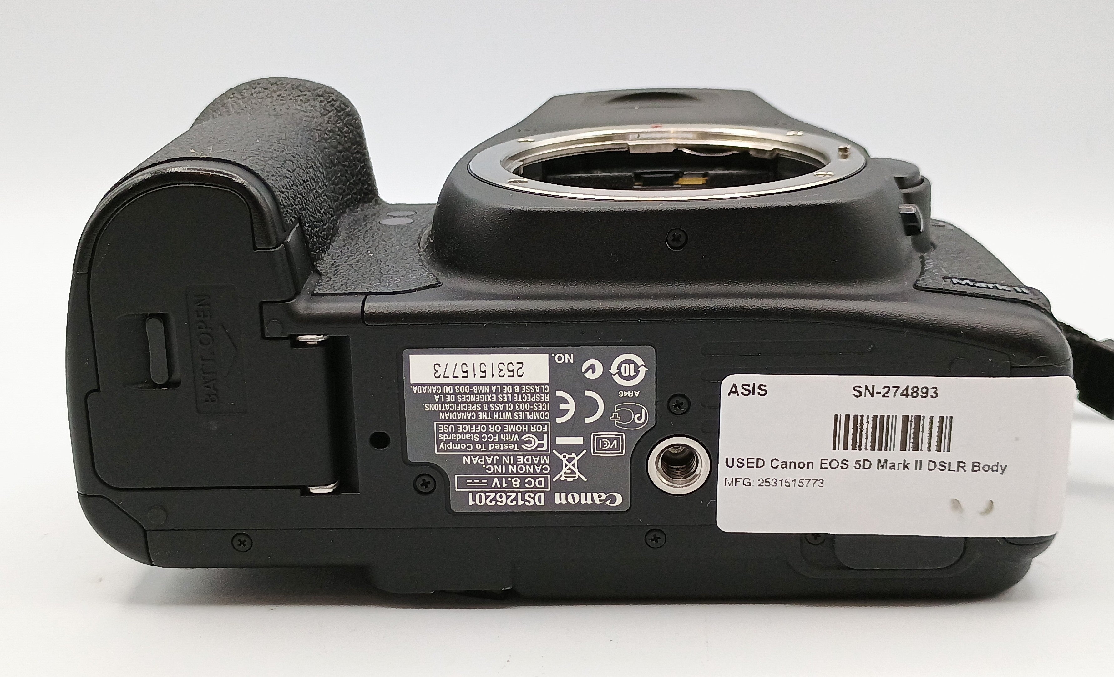 USED Canon EOS 5D Mark II DSLR Body