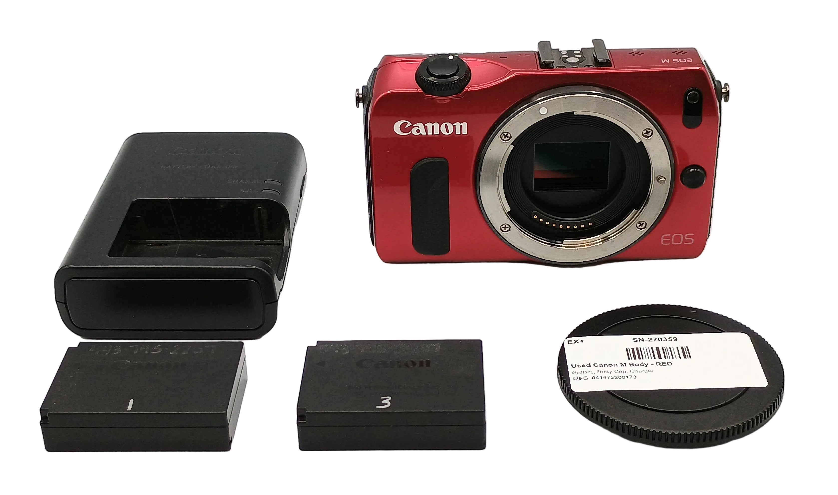 Used Canon M Body - RED