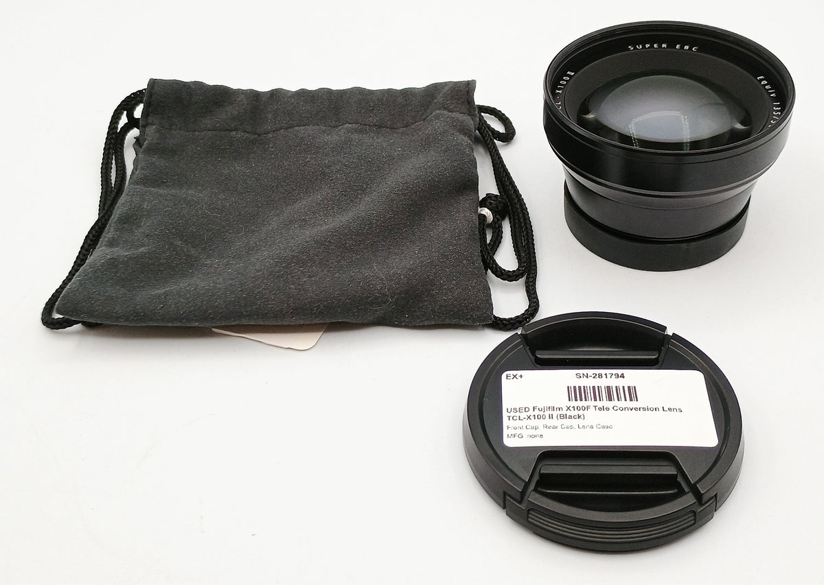 USED Fujifilm X100F Tele Conversion Lens TCL-X100 II (Black)