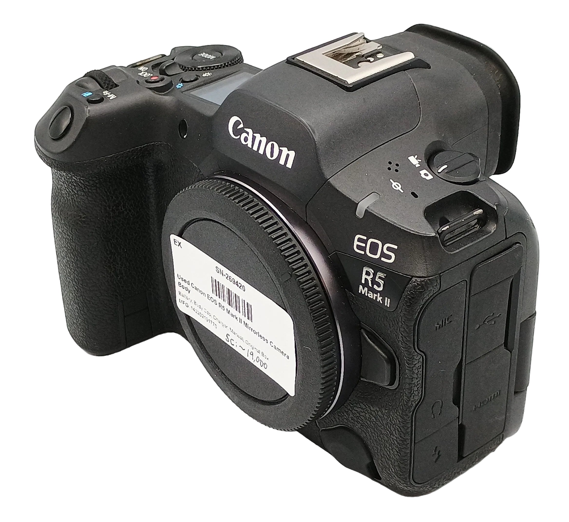 Used Canon EOS R5 Mark II Mirrorless Camera Body