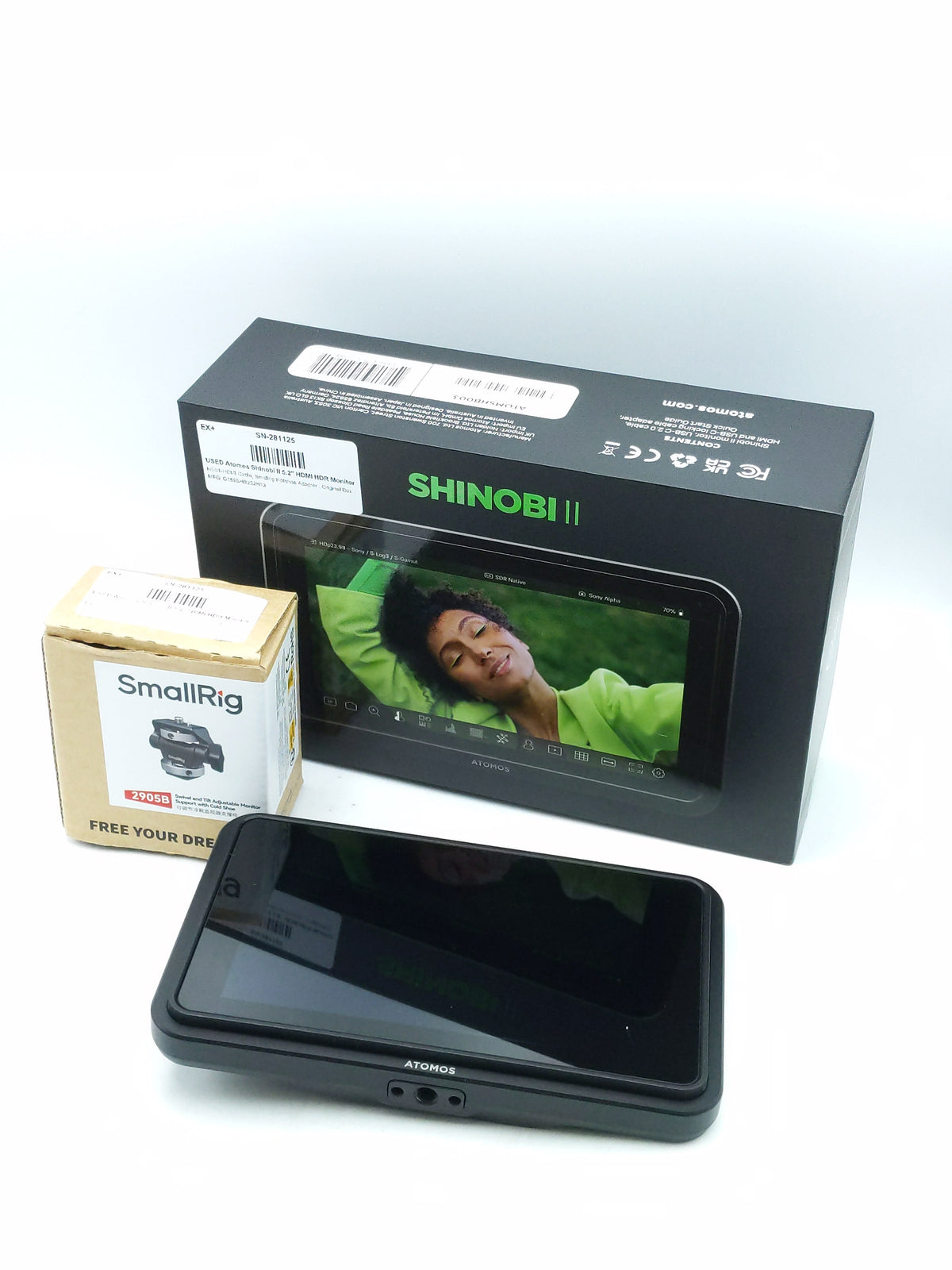 USED Atomos Shinobi II 5.2" HDMI HDR Monitor
