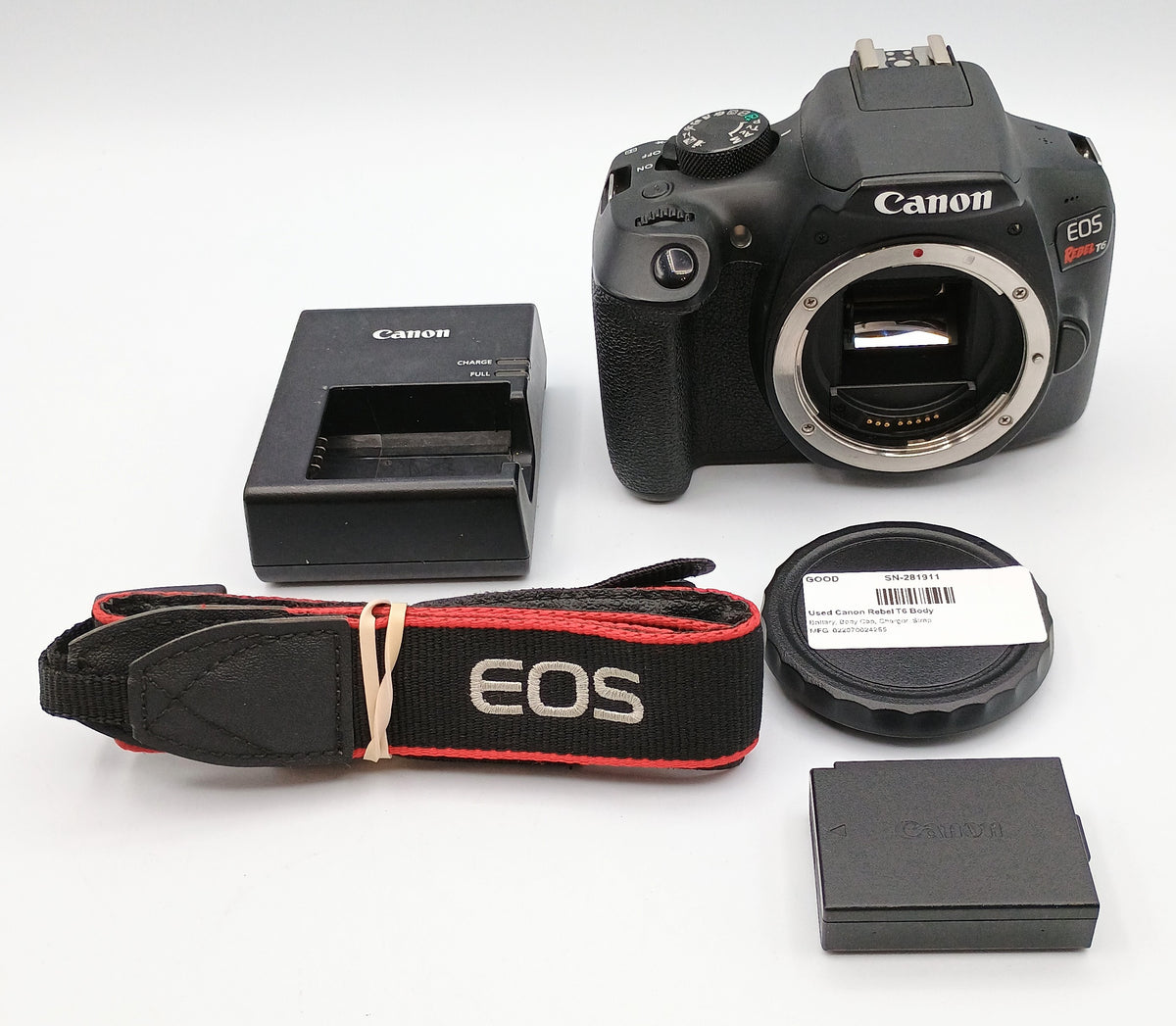 Used Canon Rebel T6 Body