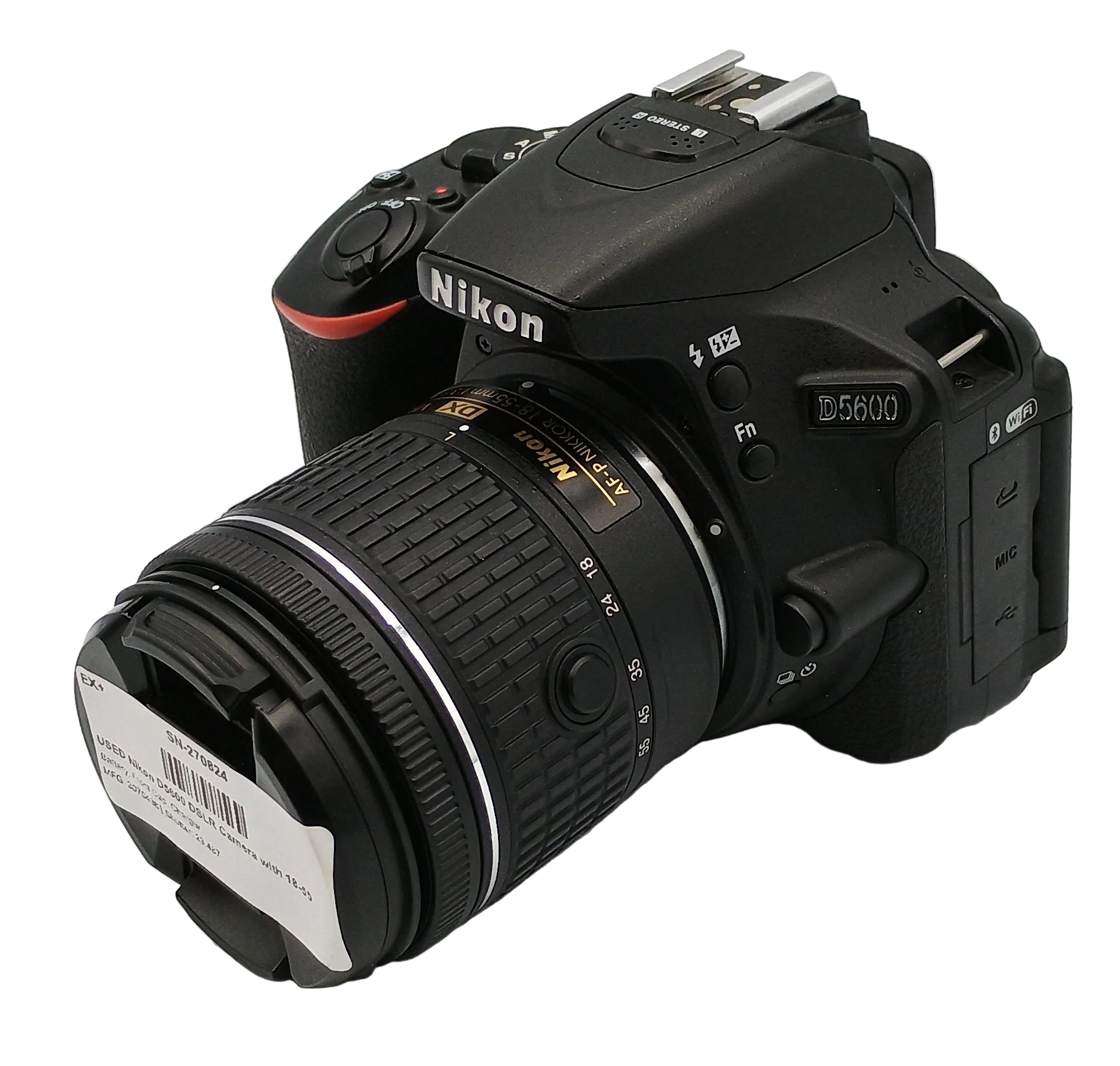 USED Nikon D5600 DSLR Camera with 18-55