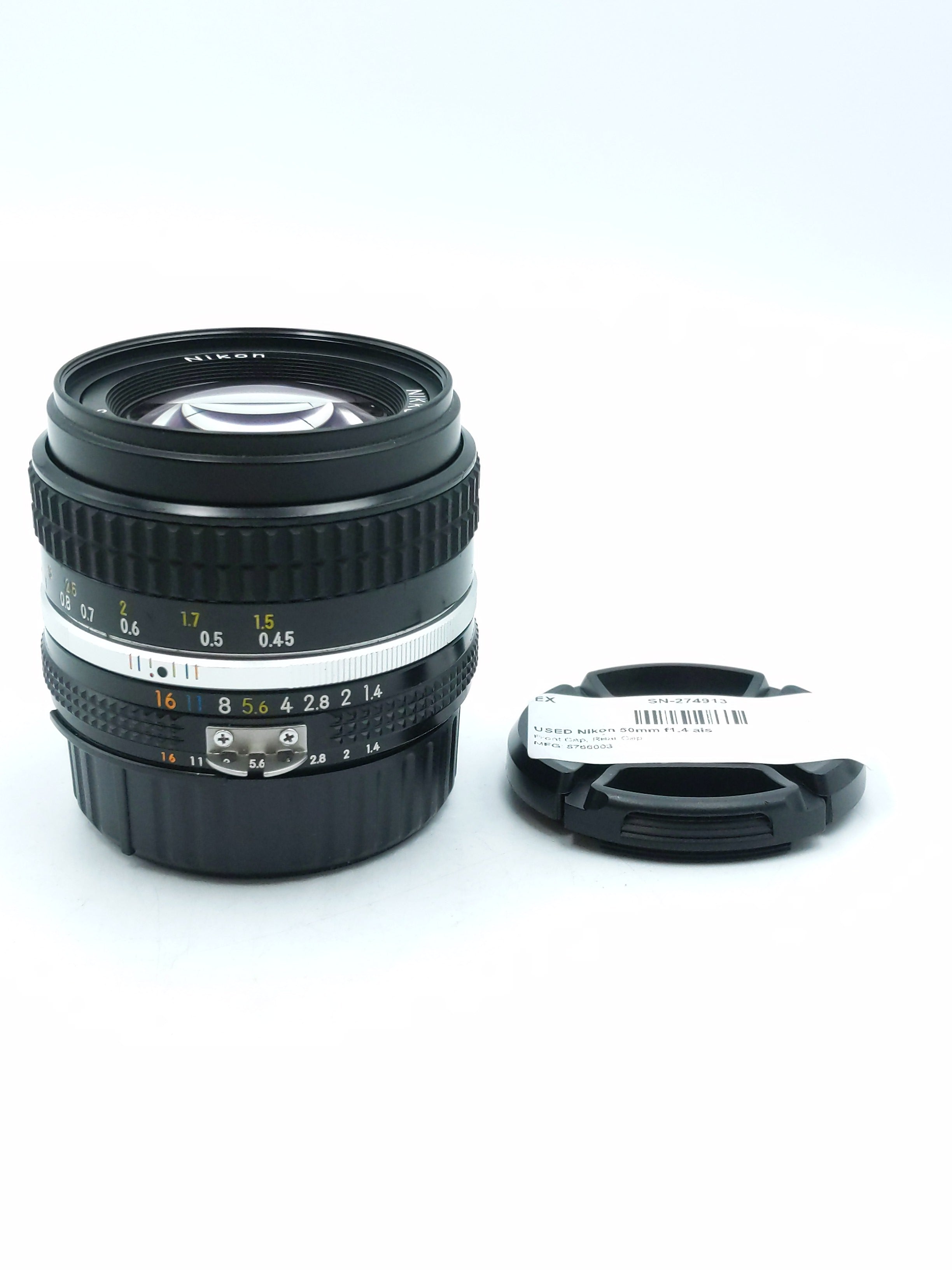 USED Nikon 50mm f1.4 ais