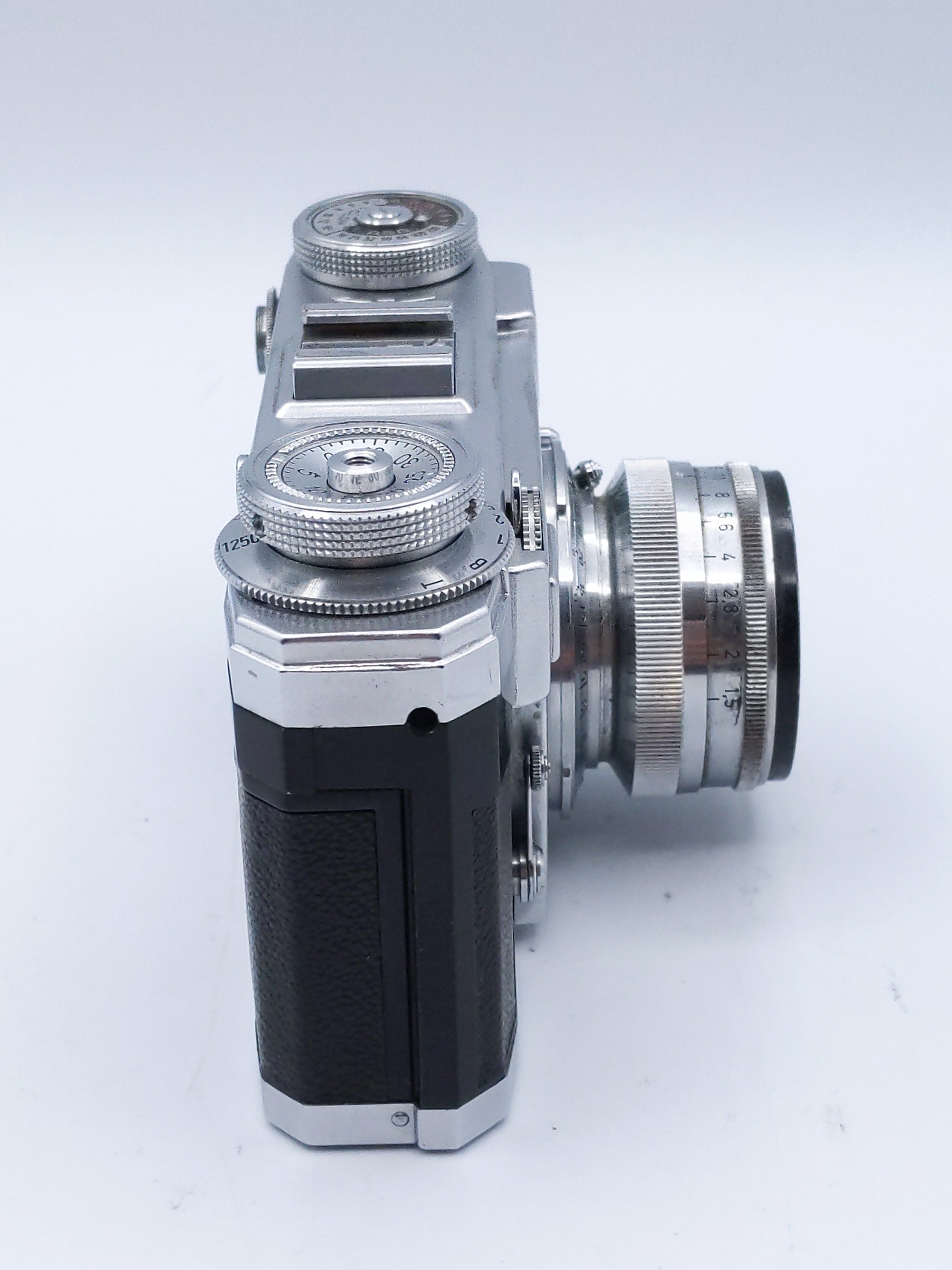 USED Contax IIa Zeiss Ikon W/ 50mm F1.5 Color Dial 35mm Film Camera [READ]