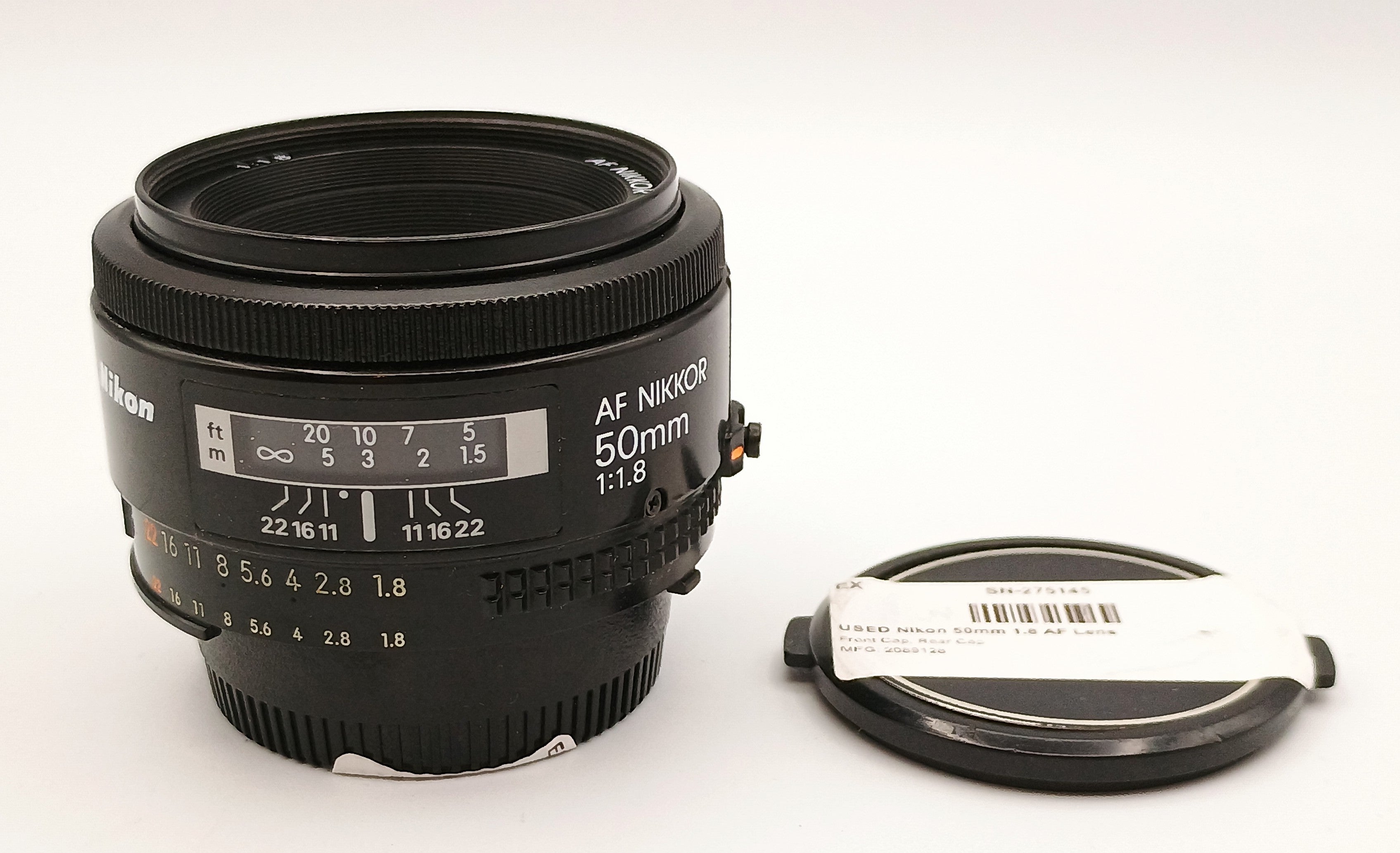 USED Nikon 50mm 1.8 AF Lens