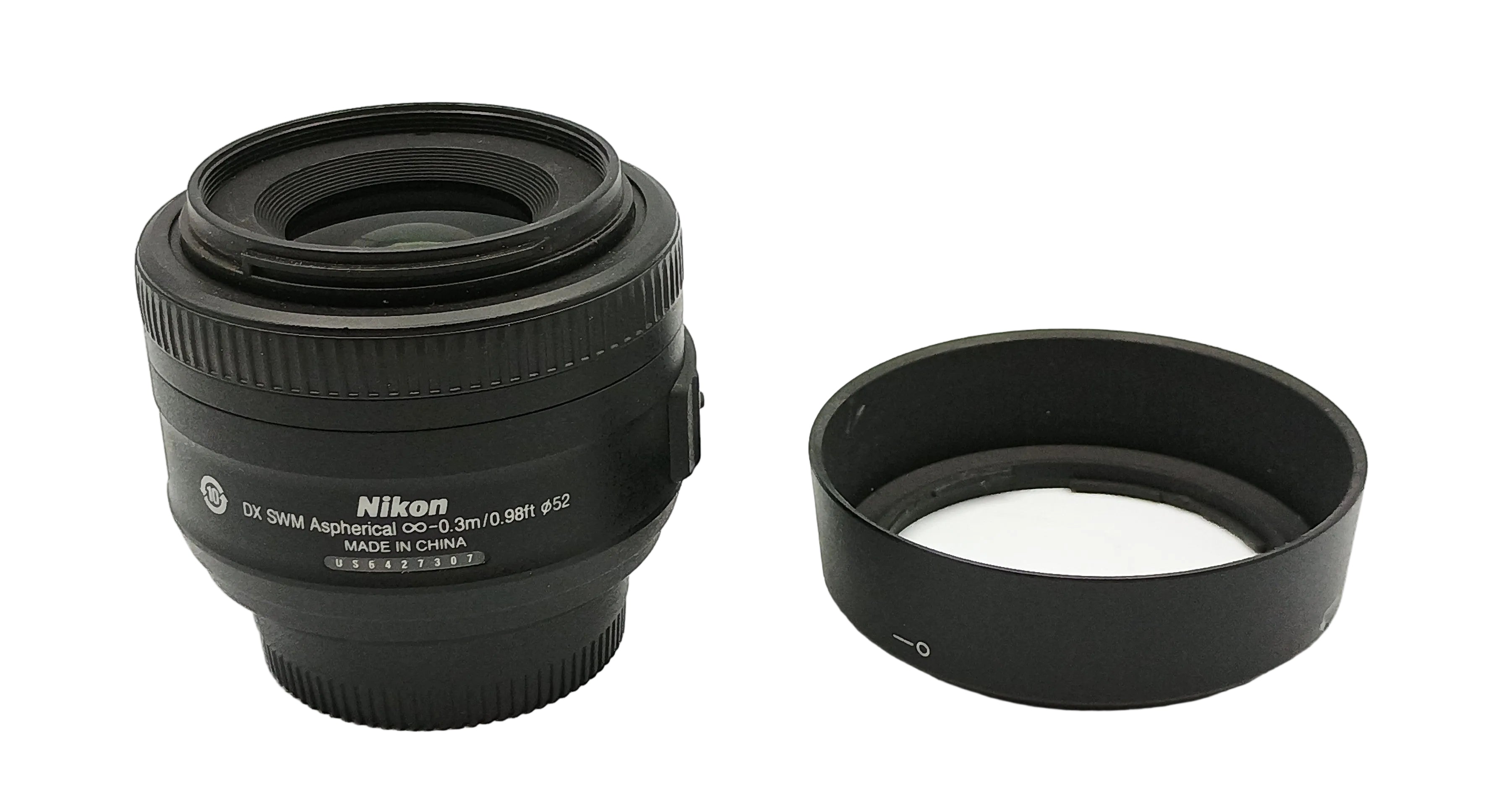 USED Nikon 35mm f1.8 AF-S DX G Lens
