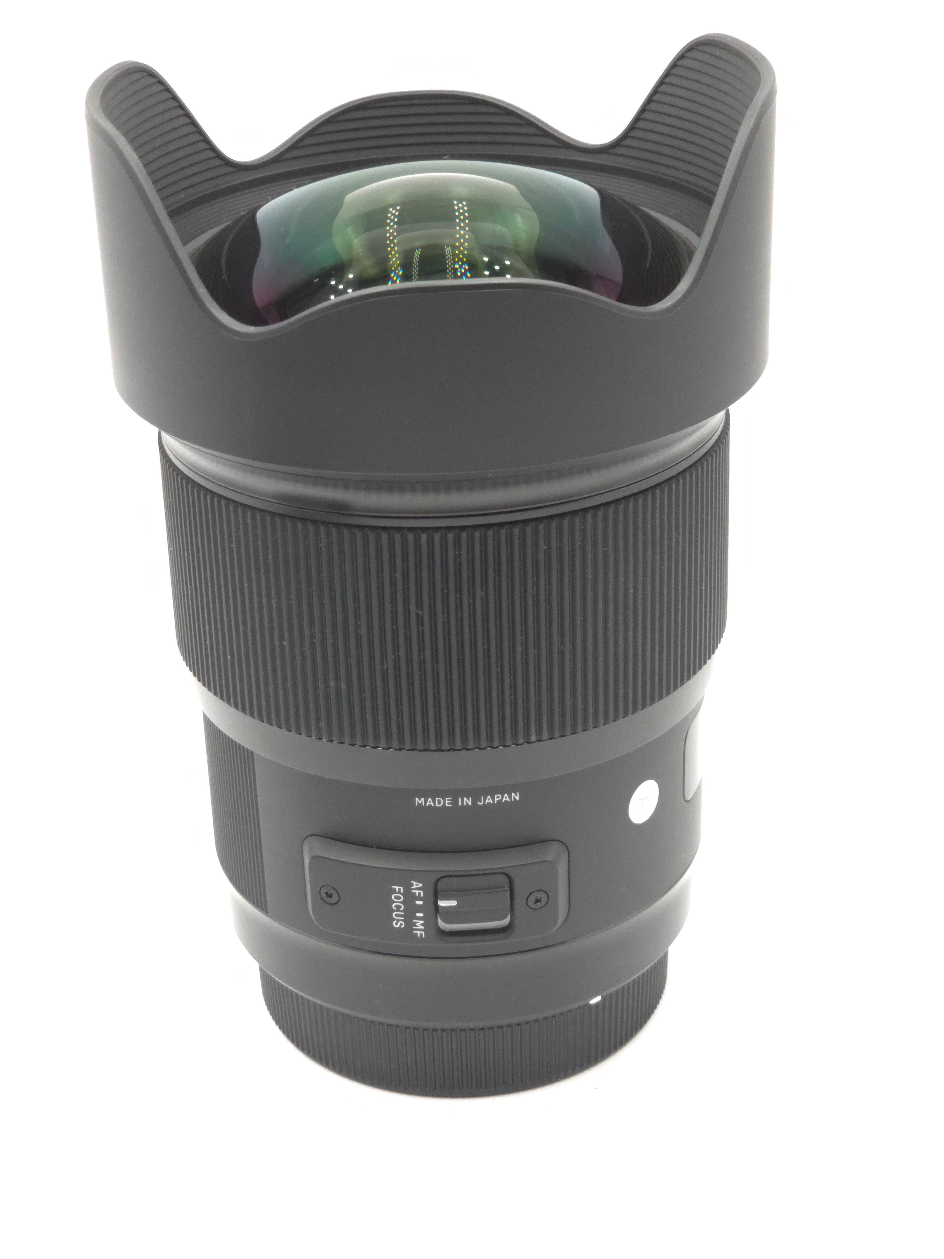 USED Sigma 20mm F1.4 Art DG HSM Lens for Canon