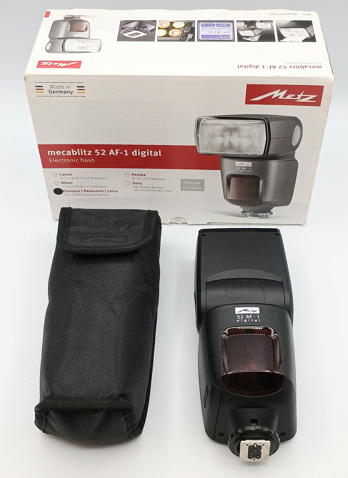 USED Metz Mecablitz 52 AF-1 flash/ M43