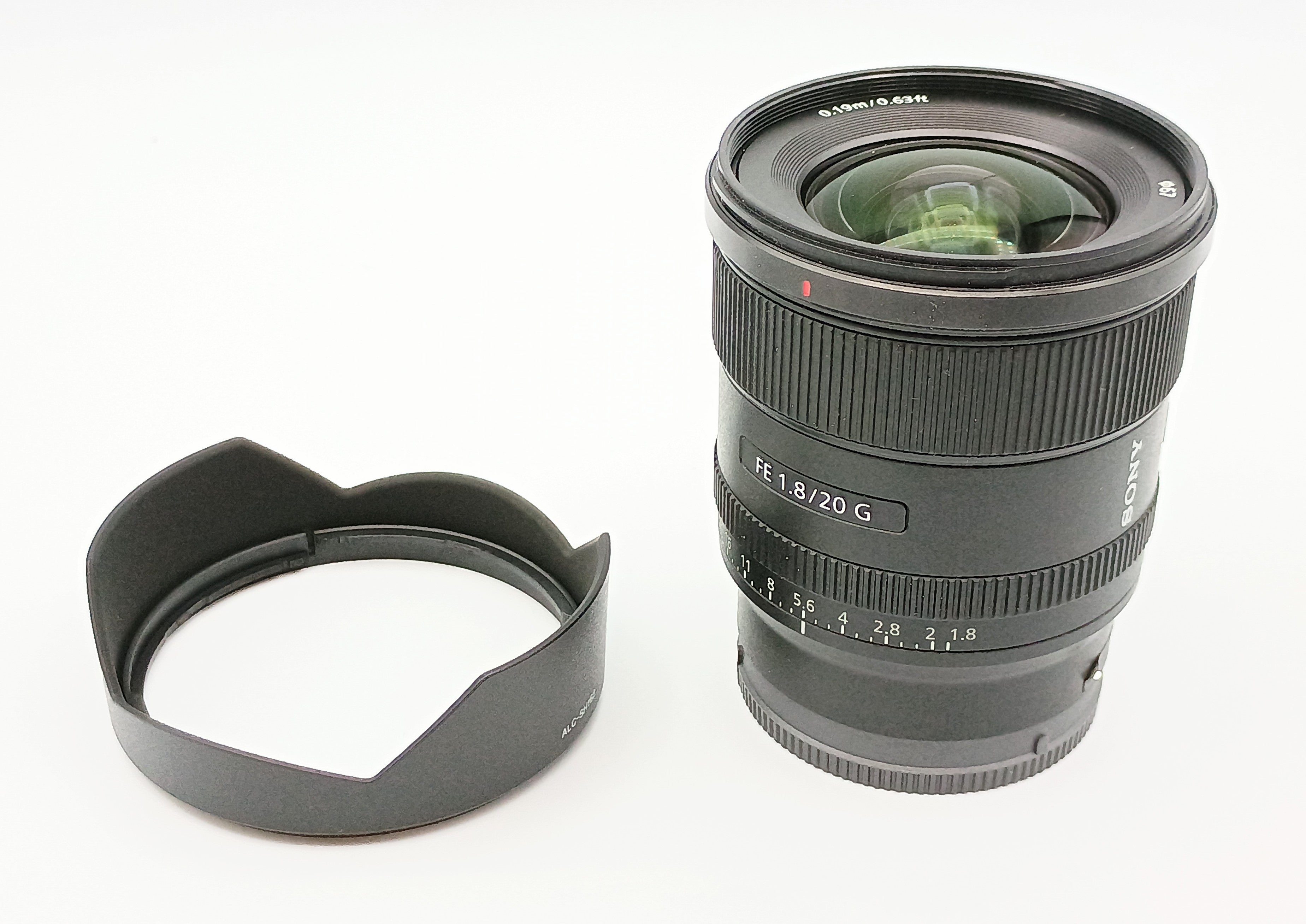 Used Sony FE 20mm f/1.8 G Lens