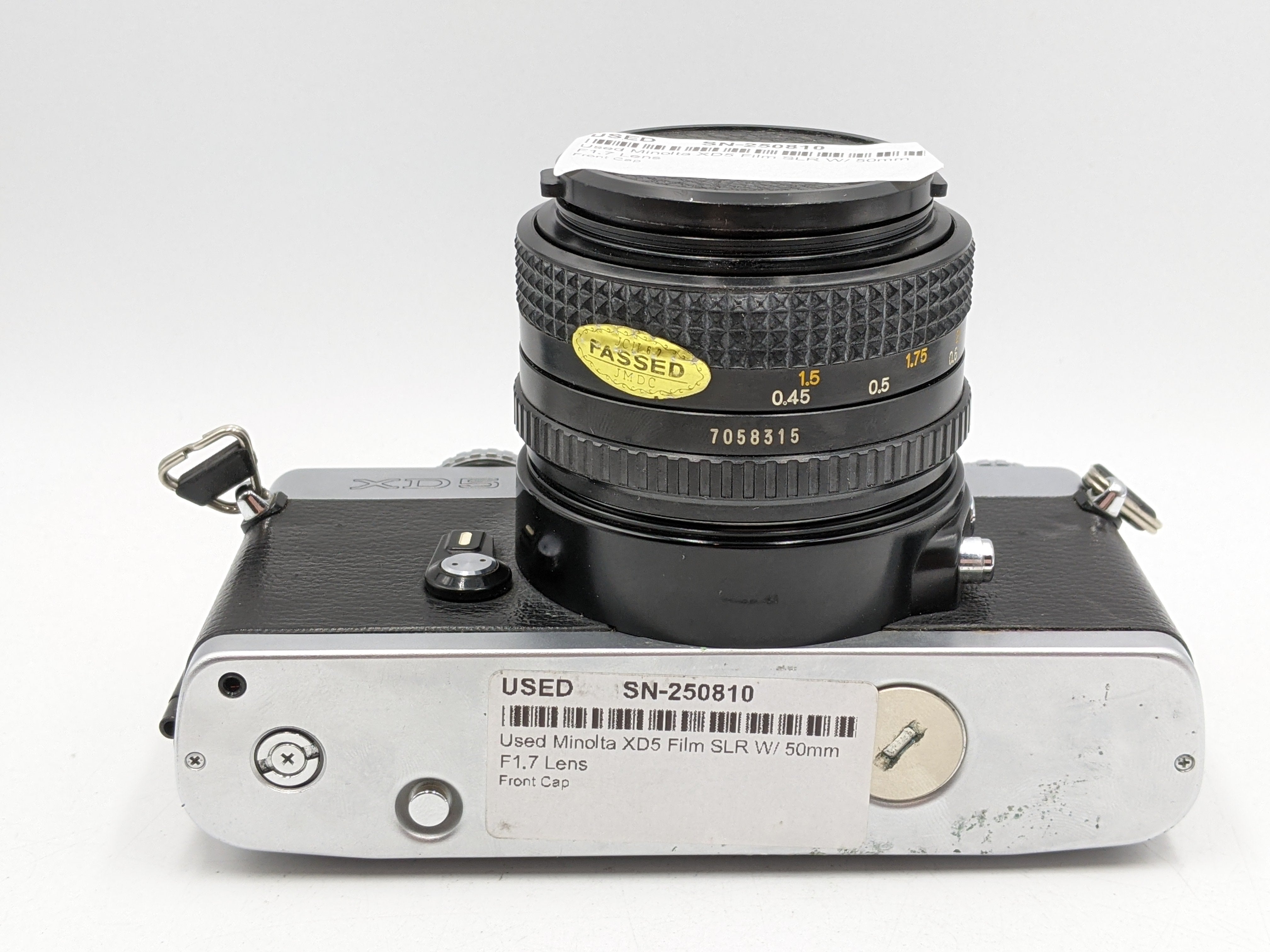 Used Minolta XD5 Film SLR W/ 50mm F1.7 Lens