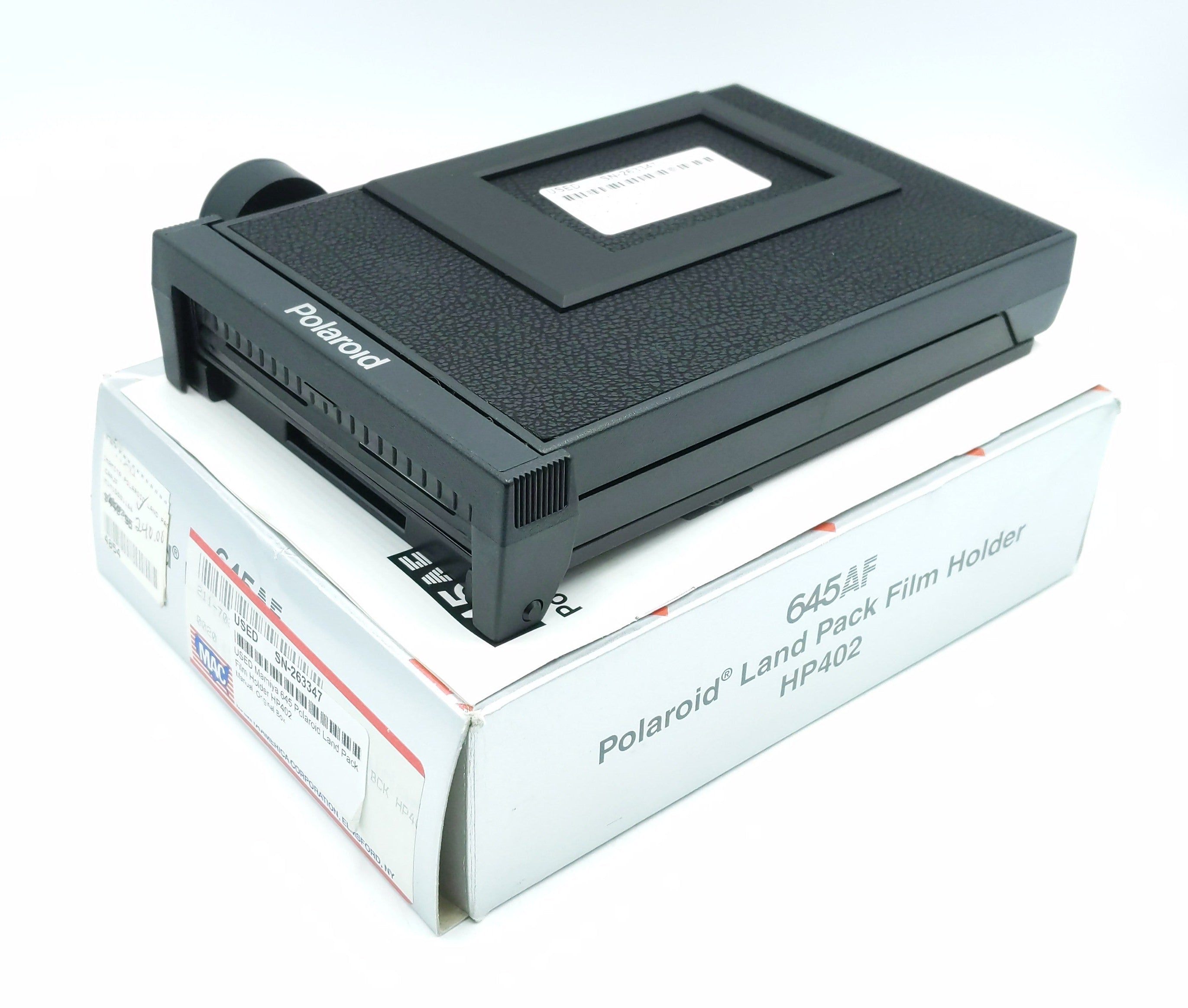 USED Mamiya 645 Polaroid Land Pack Film Holder HP402
