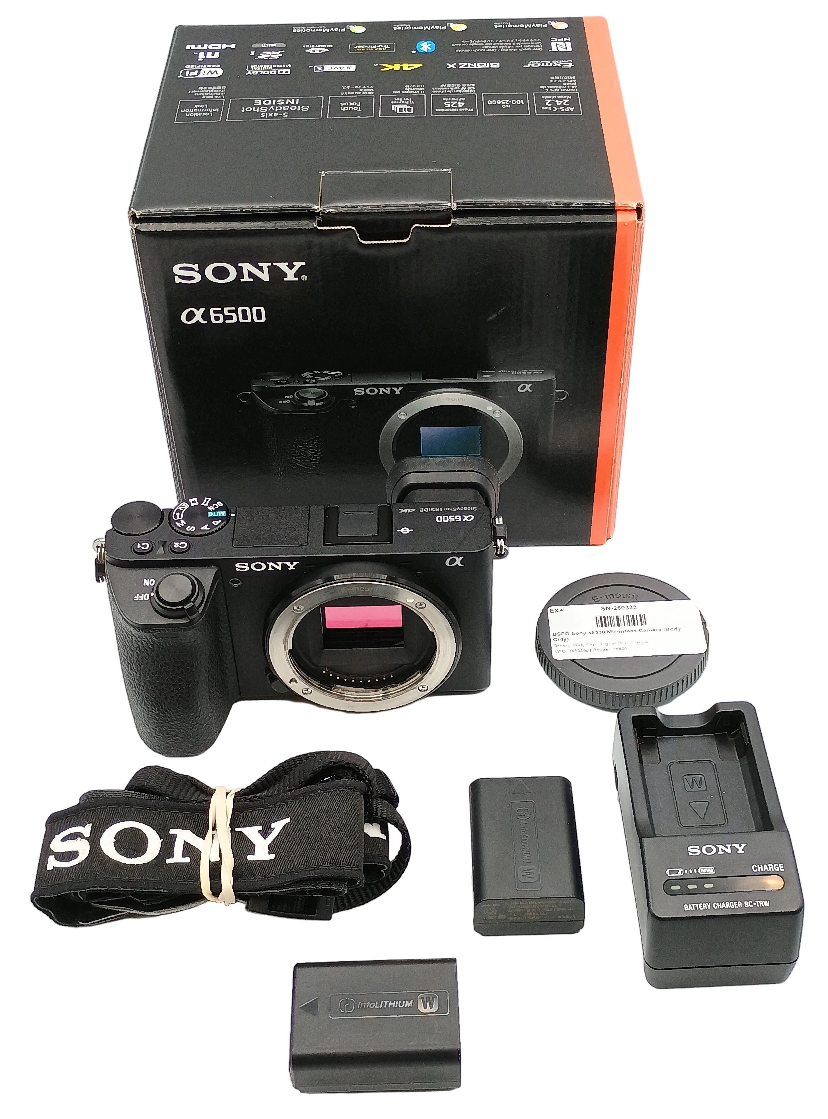 USED Sony a6500 Mirrorless Camera (Body Only)