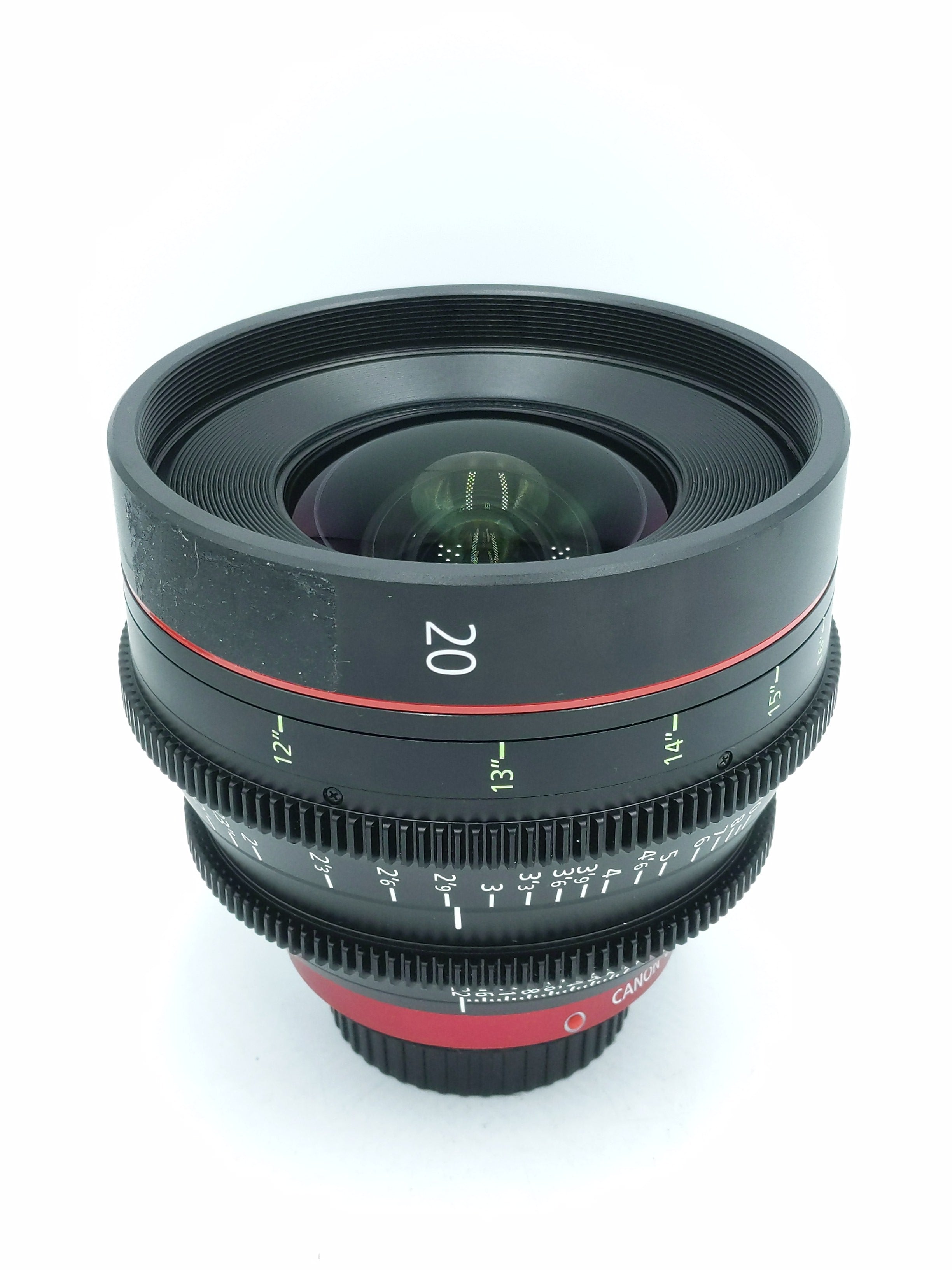 Used Canon CN-E 20mm T1.5 L F Cinema Prime Lens (EF Mount)