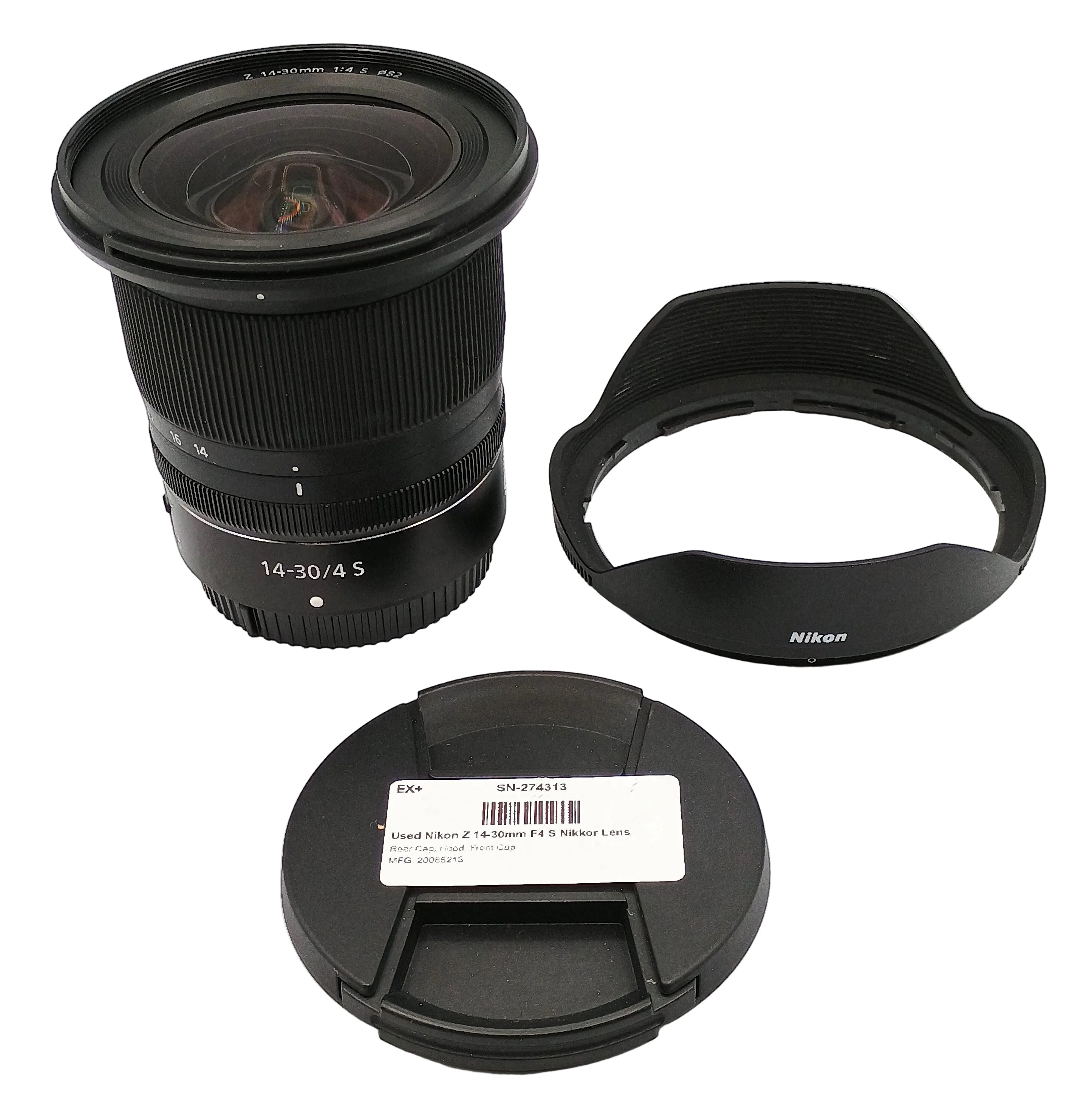 Used Nikon Z 14-30mm F4 S Nikkor Lens