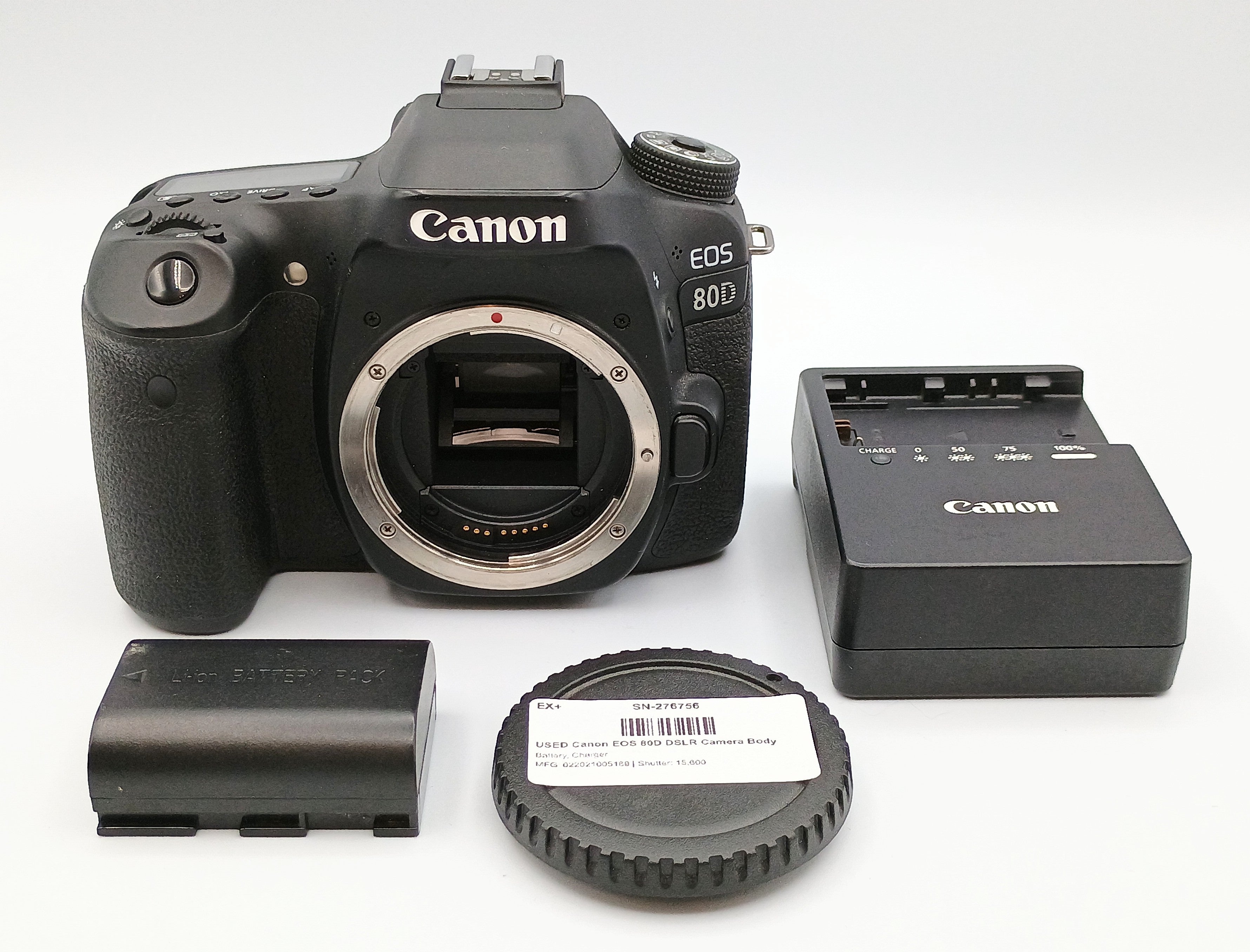 USED Canon EOS 80D DSLR Camera Body