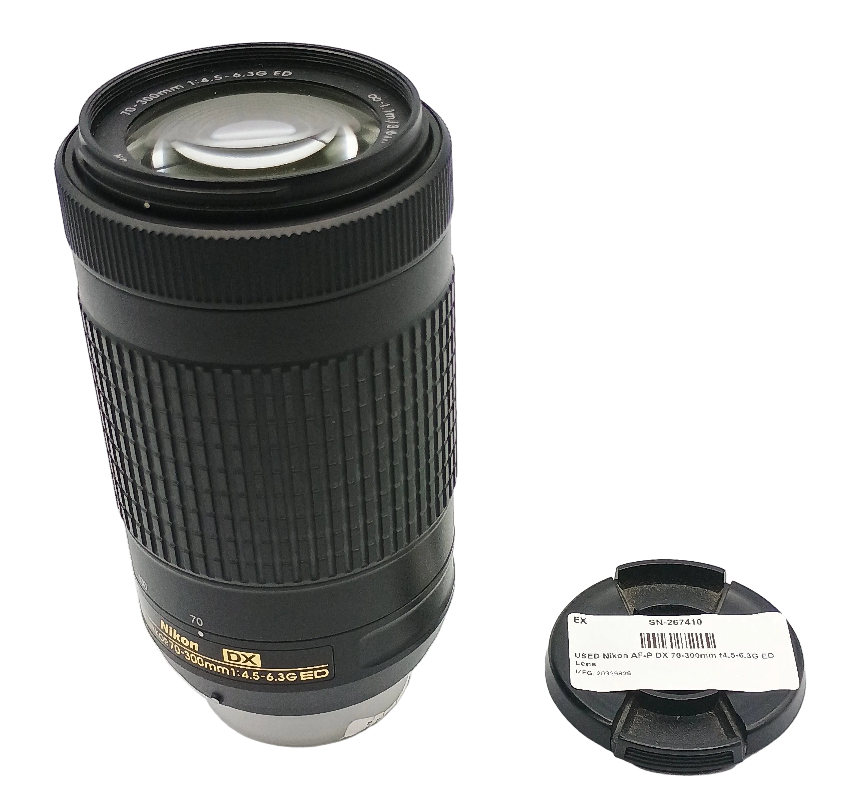 USED Nikon AF-P DX 70-300mm f4.5-6.3G ED Lens