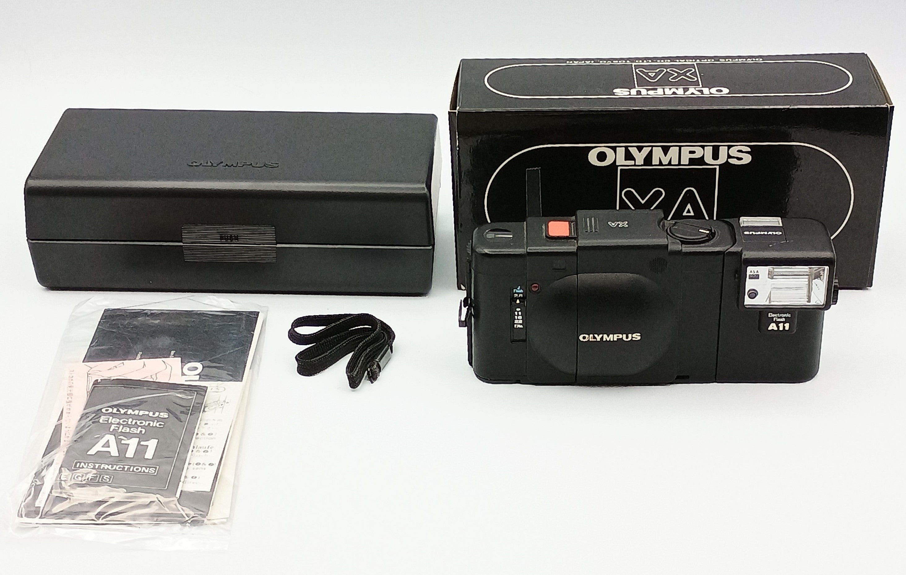 USED Olympus XA Film Camera w/ A11 Flash