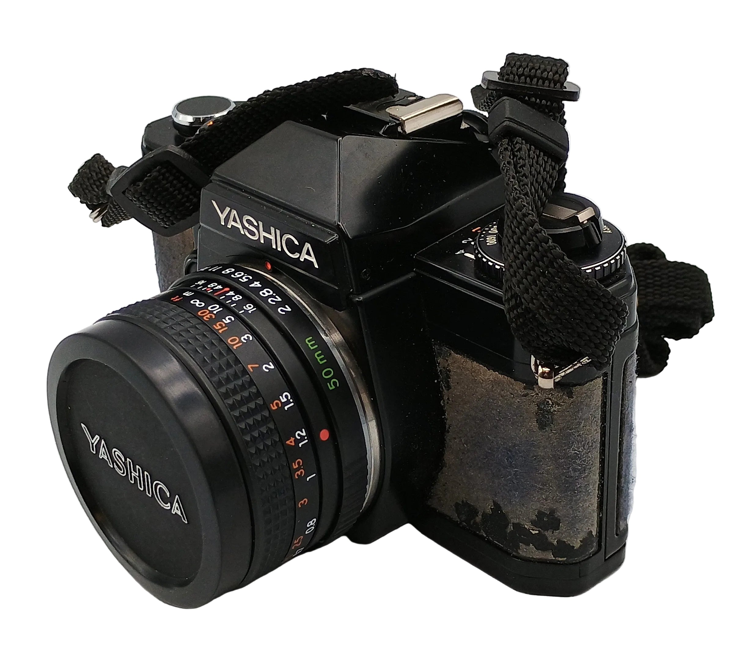 USED Yashica FX-D Quartz w/ 50mm F2 Lens -AS IS-