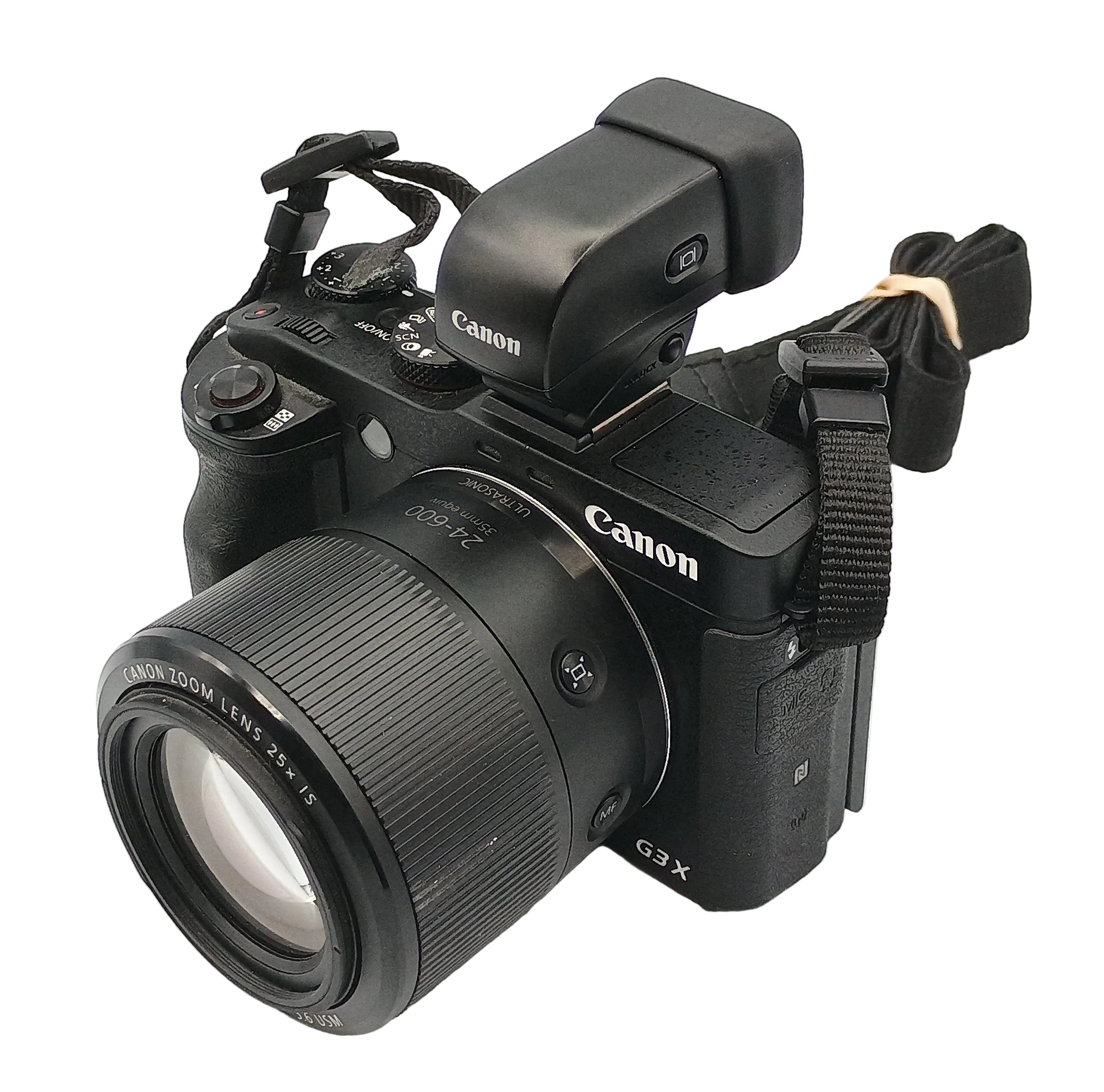 USED Canon PowerShot G3X Digital Camera with EVF-DC1 viewfinder