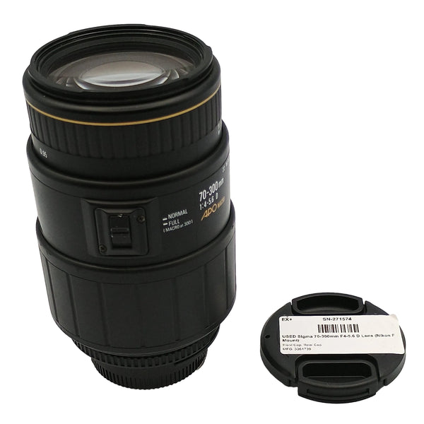 USED Sigma 70-300mm F4-5.6 D Lens (Nikon F Mount)
