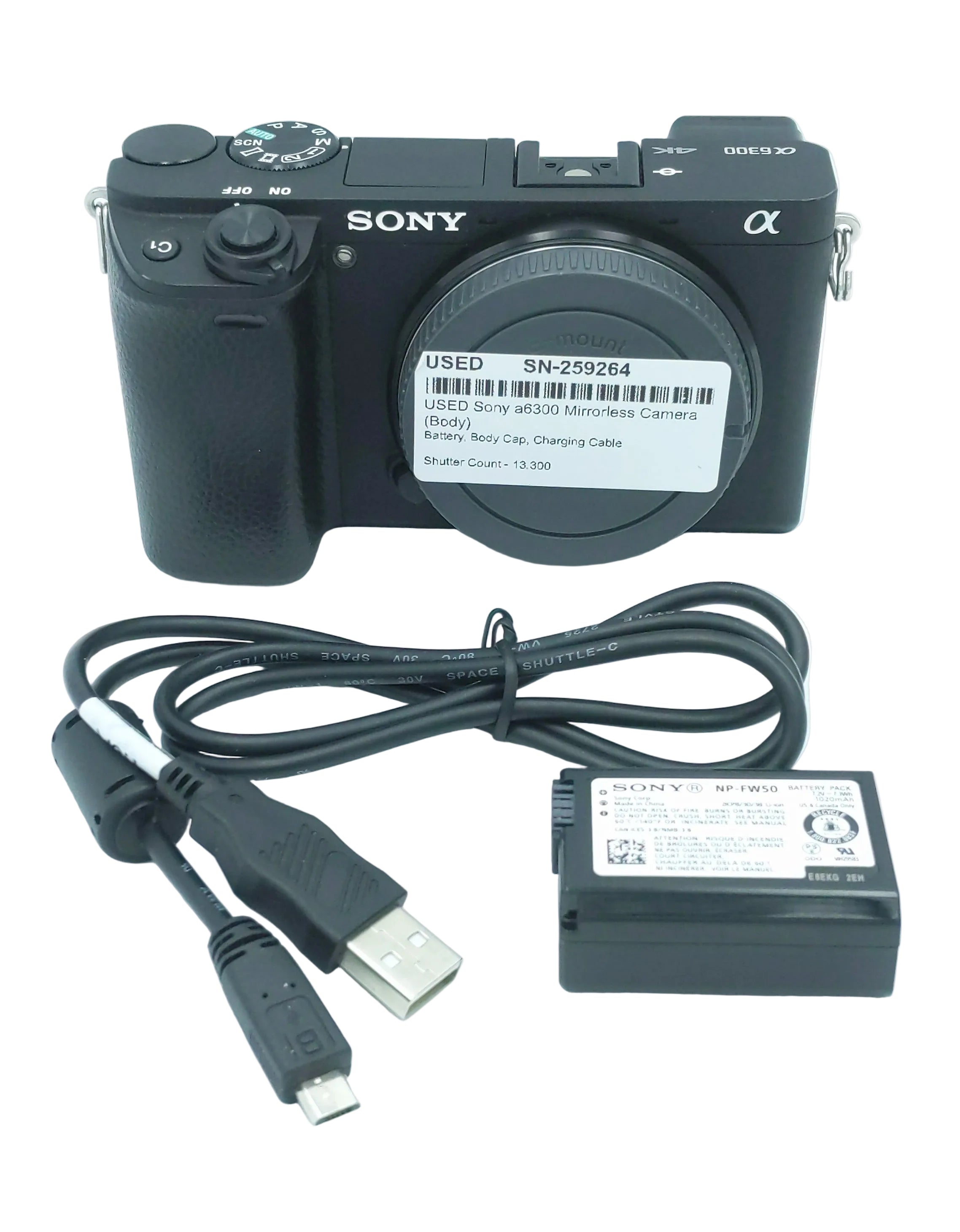 USED Sony a6300 Mirrorless Camera (Body)