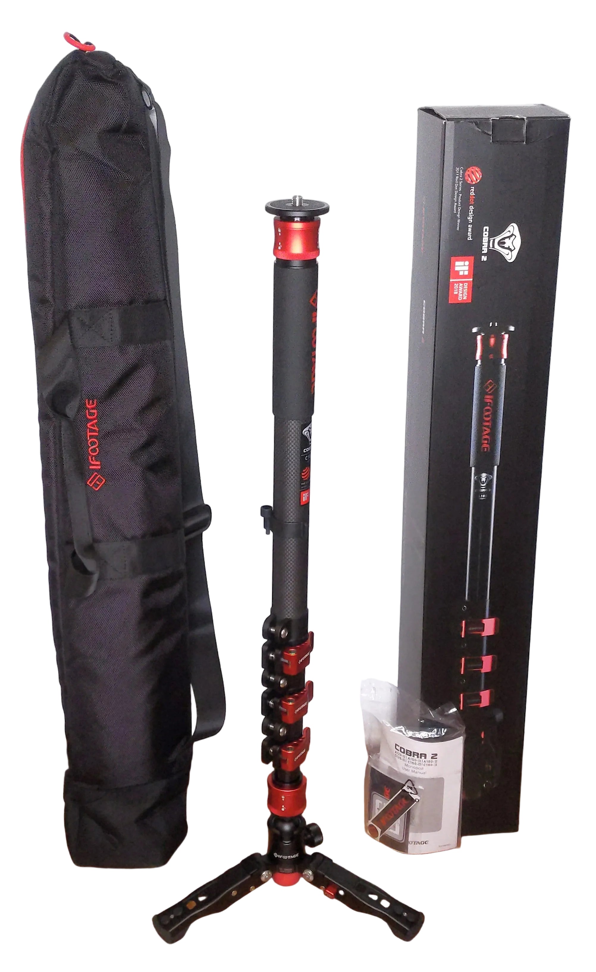 Used IFootage Cobra 2 CF Monopod C180-II