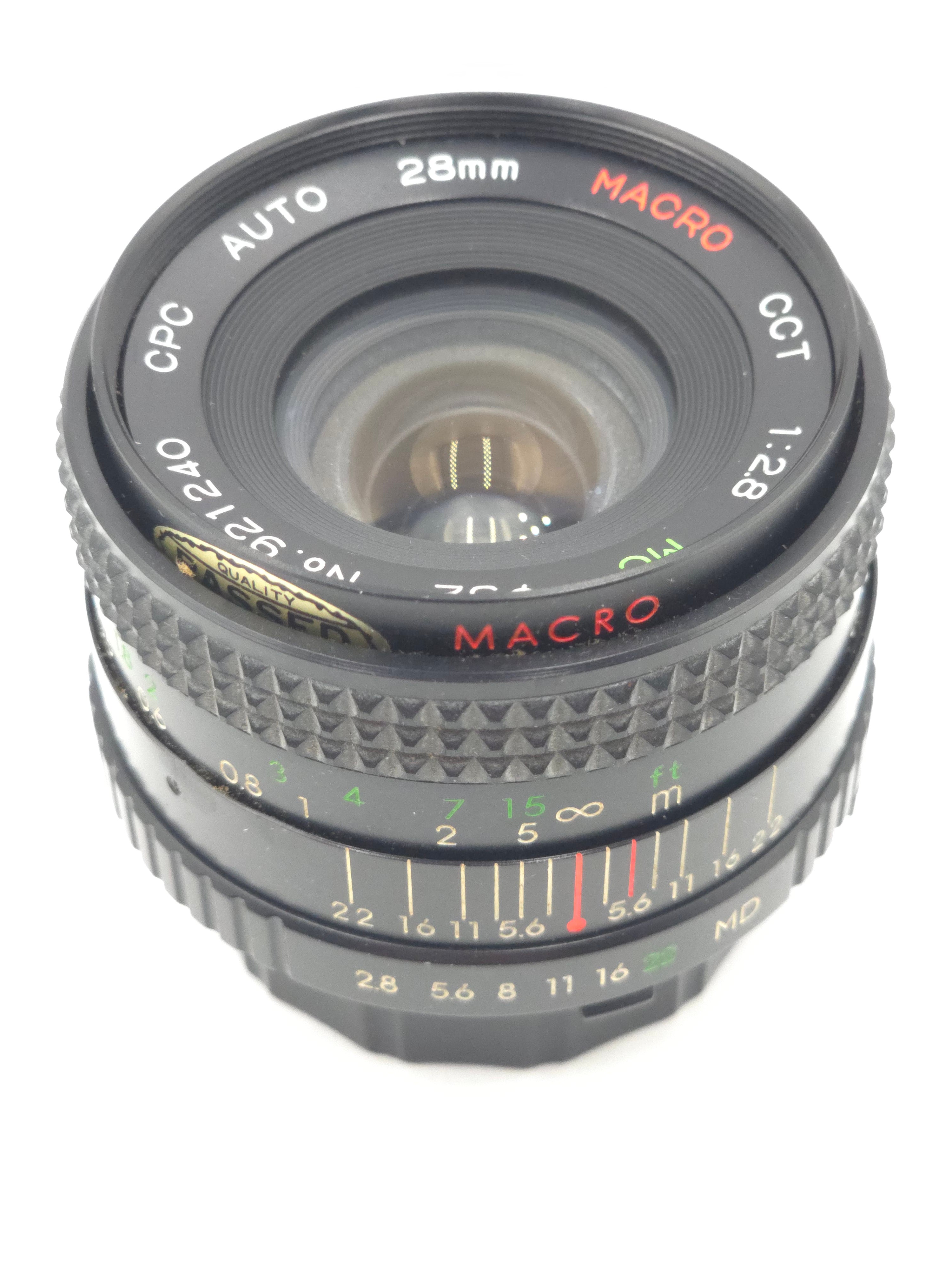 Used CPC 28mm f2.8 Macro CCT (Min-MC) Lens