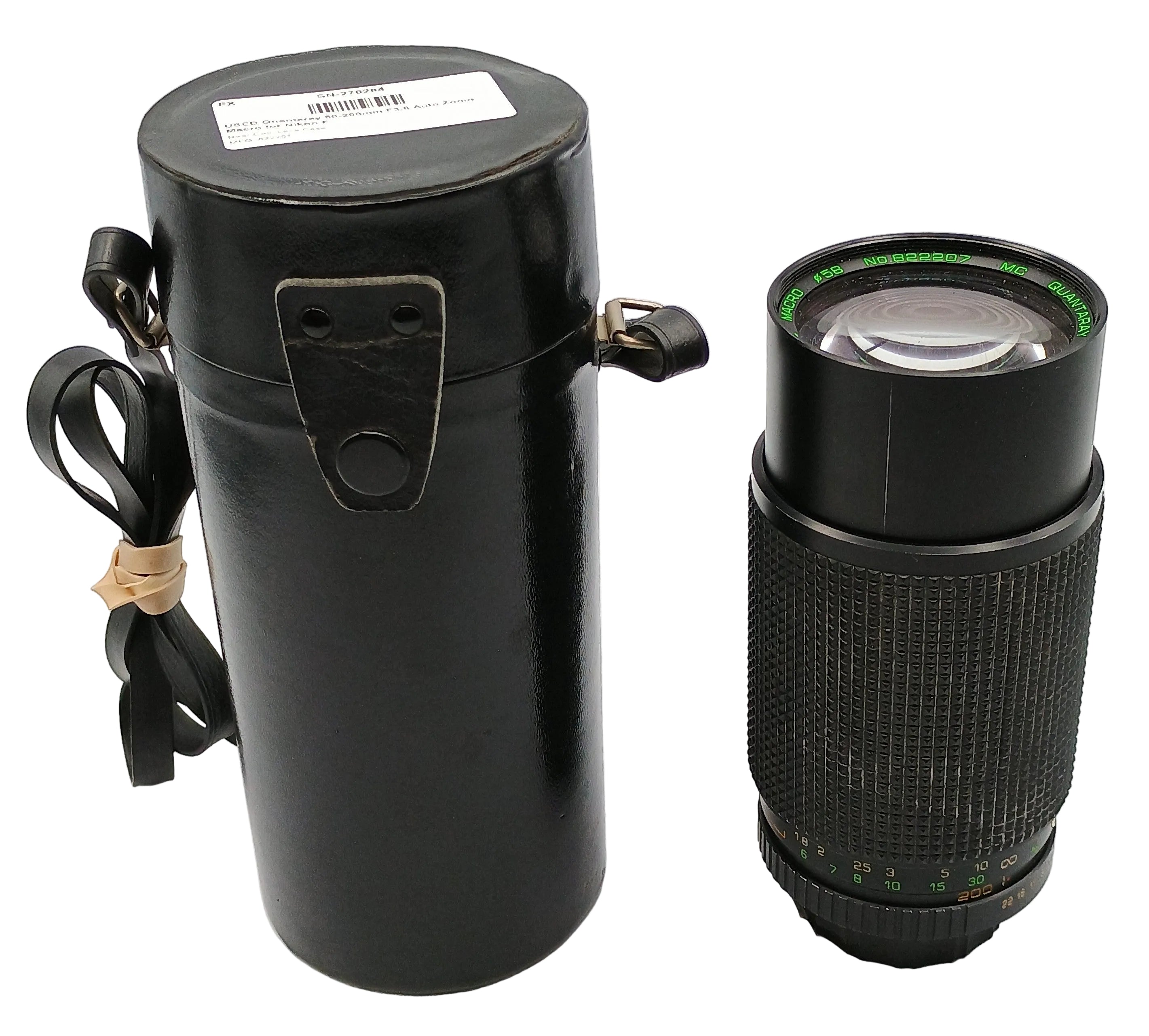 USED Quantaray 80-200mm F3.8 Auto Zoom Macro for Pentax M42