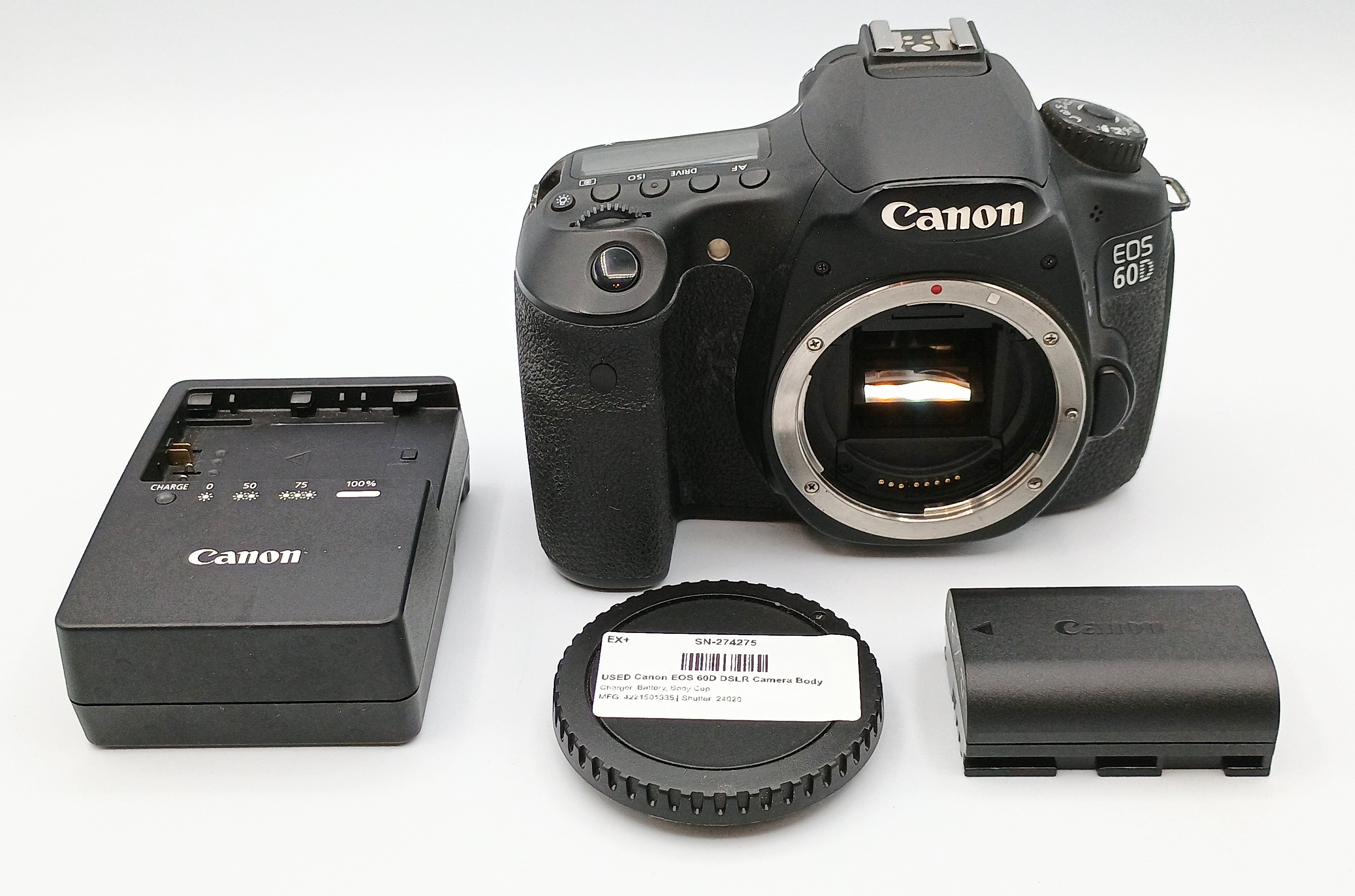USED Canon EOS 60D DSLR Camera Body
