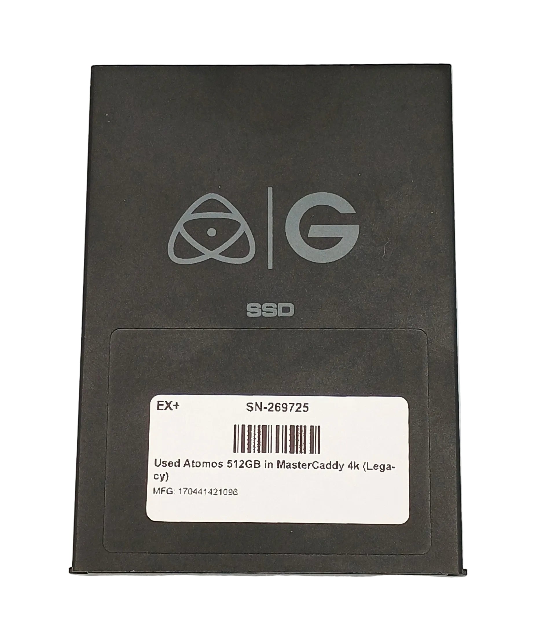 Used Atomos 512GB in MasterCaddy 4k (Legacy)